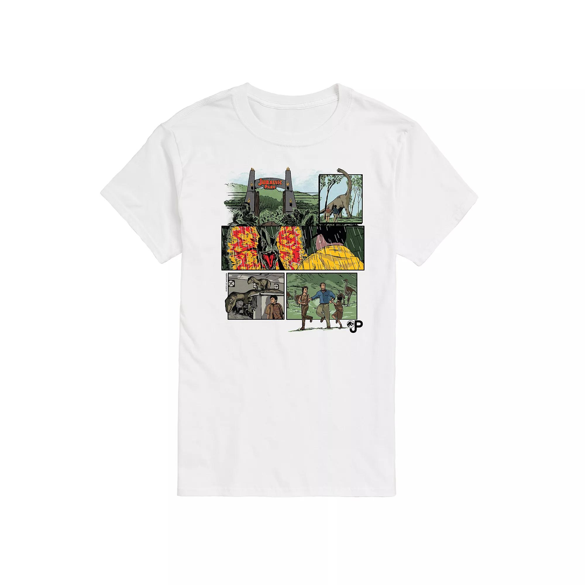 Men's Jurassic World Comic Graphic Tee,  Product Image