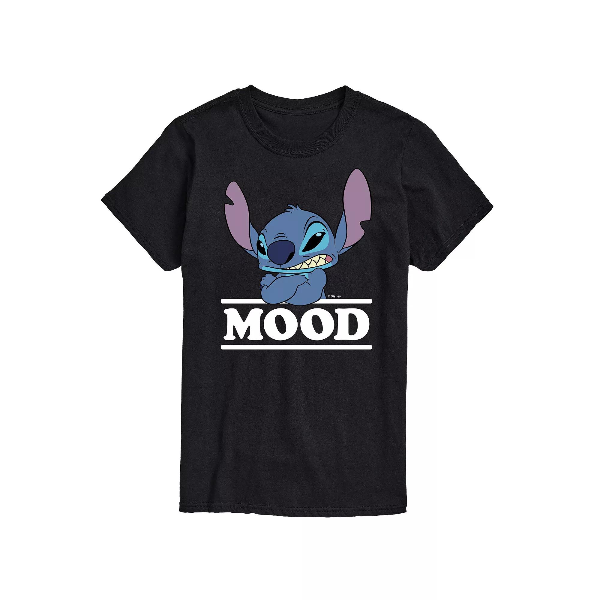 Disney's Lilo and Stitch Big & Tall Mood Graphic Tee, Men's,  Product Image