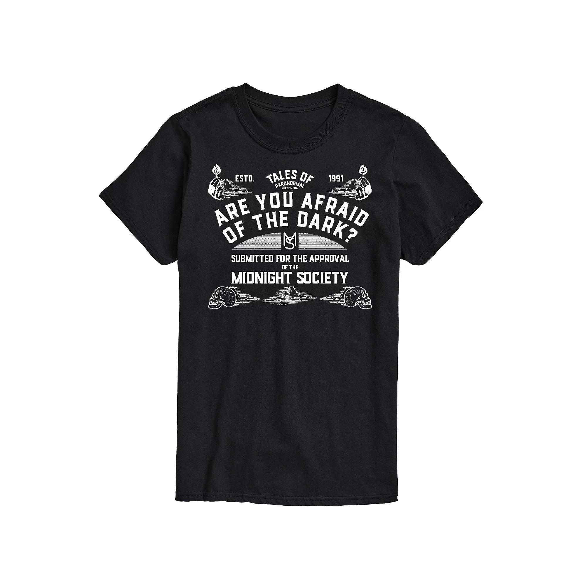 Men's Afraid Of The Dark Society Ouija Board Tee,  Product Image