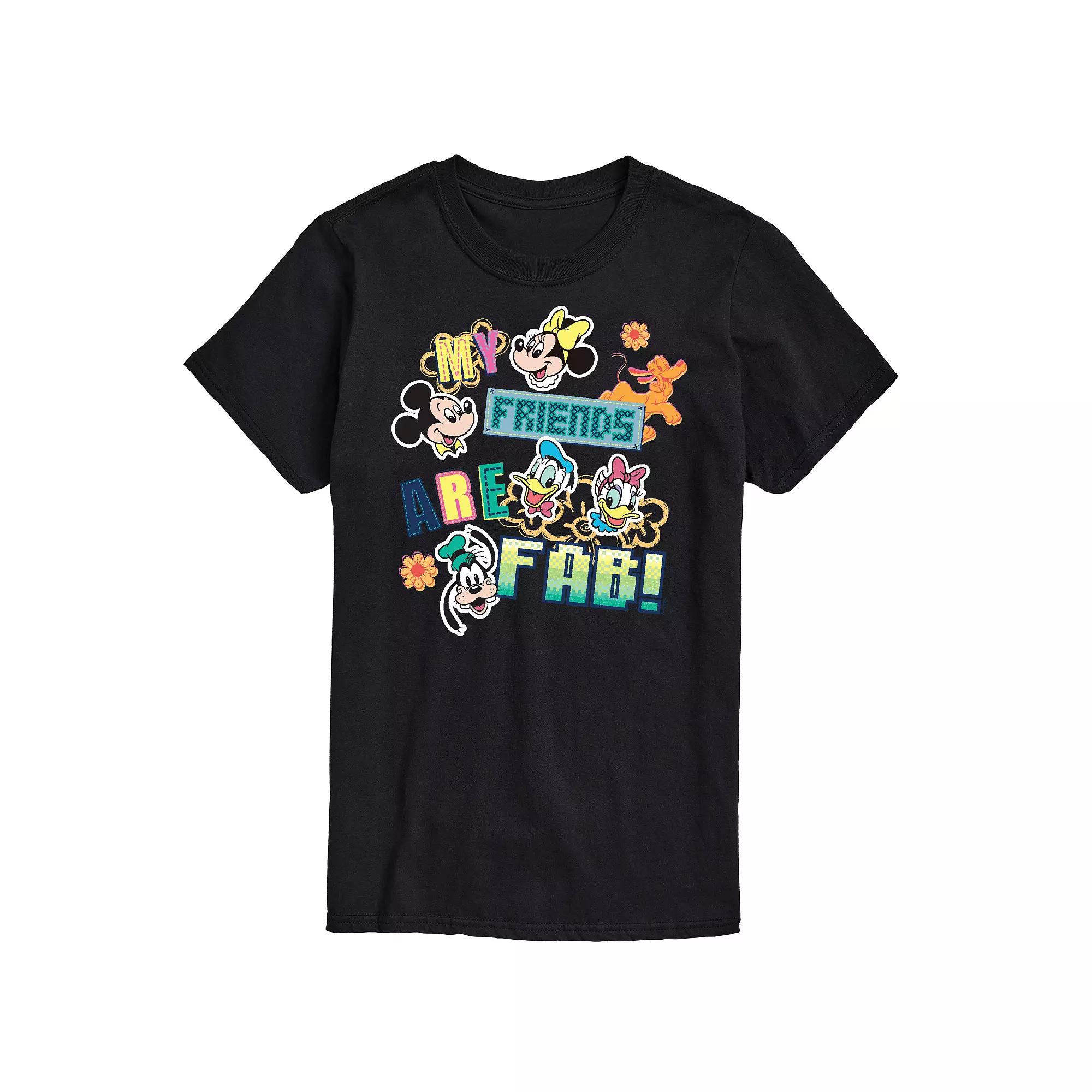 Disney's Men's Friends Are Fab Graphic Tee,  Product Image
