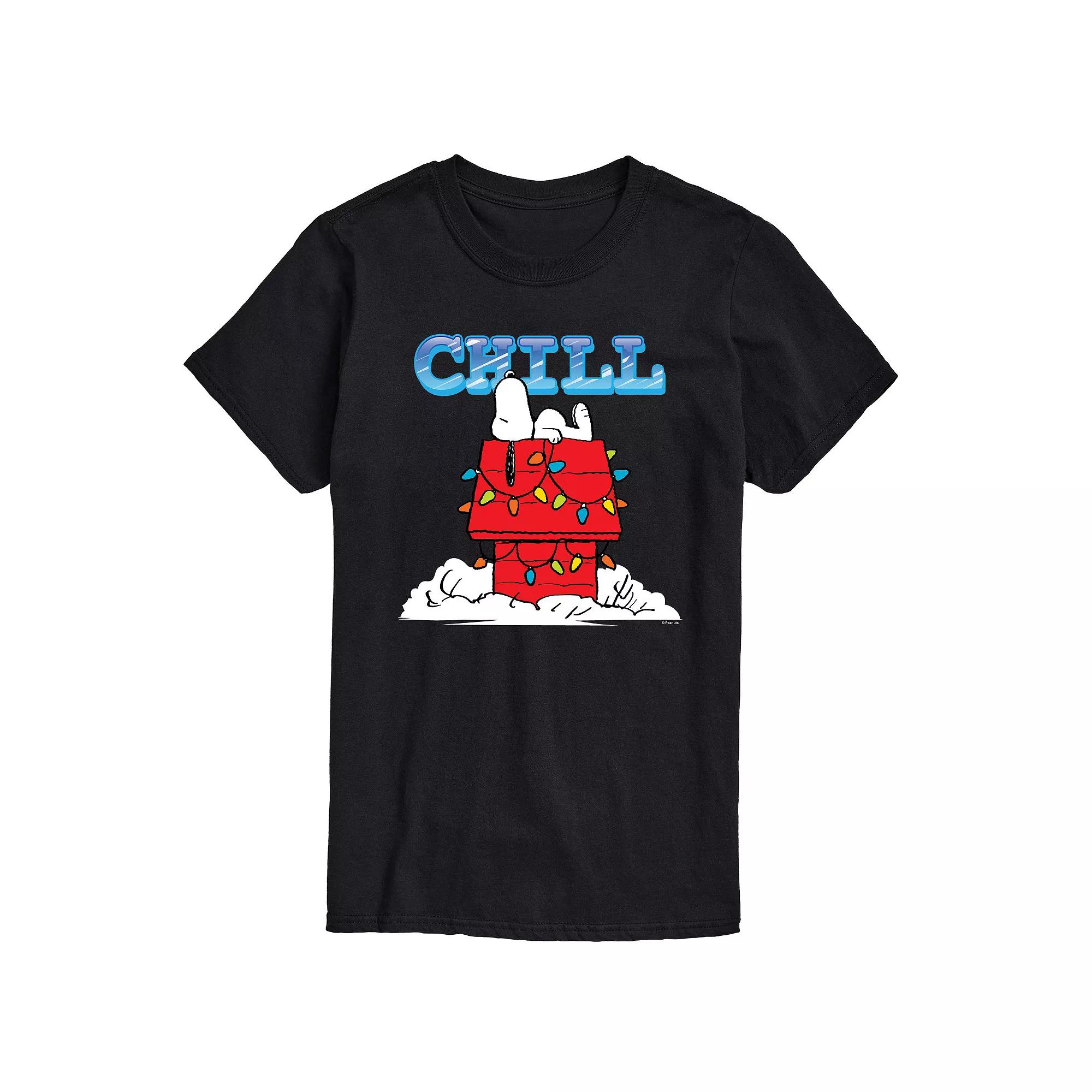 Men's Peanuts Snoopy Chill Graphic Tee,  Product Image