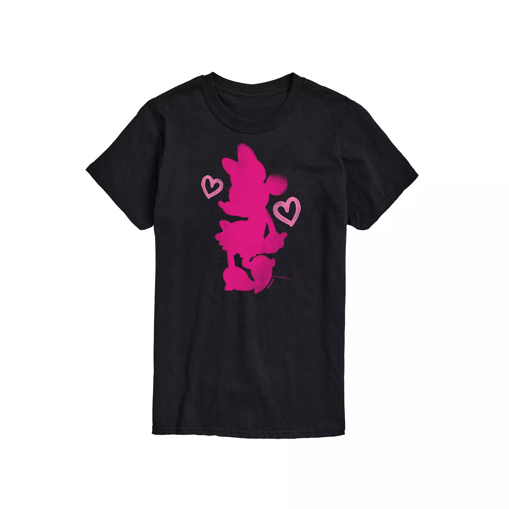 Disney's Minnie Mouse Hearts Men's Graphic Tee,  Product Image