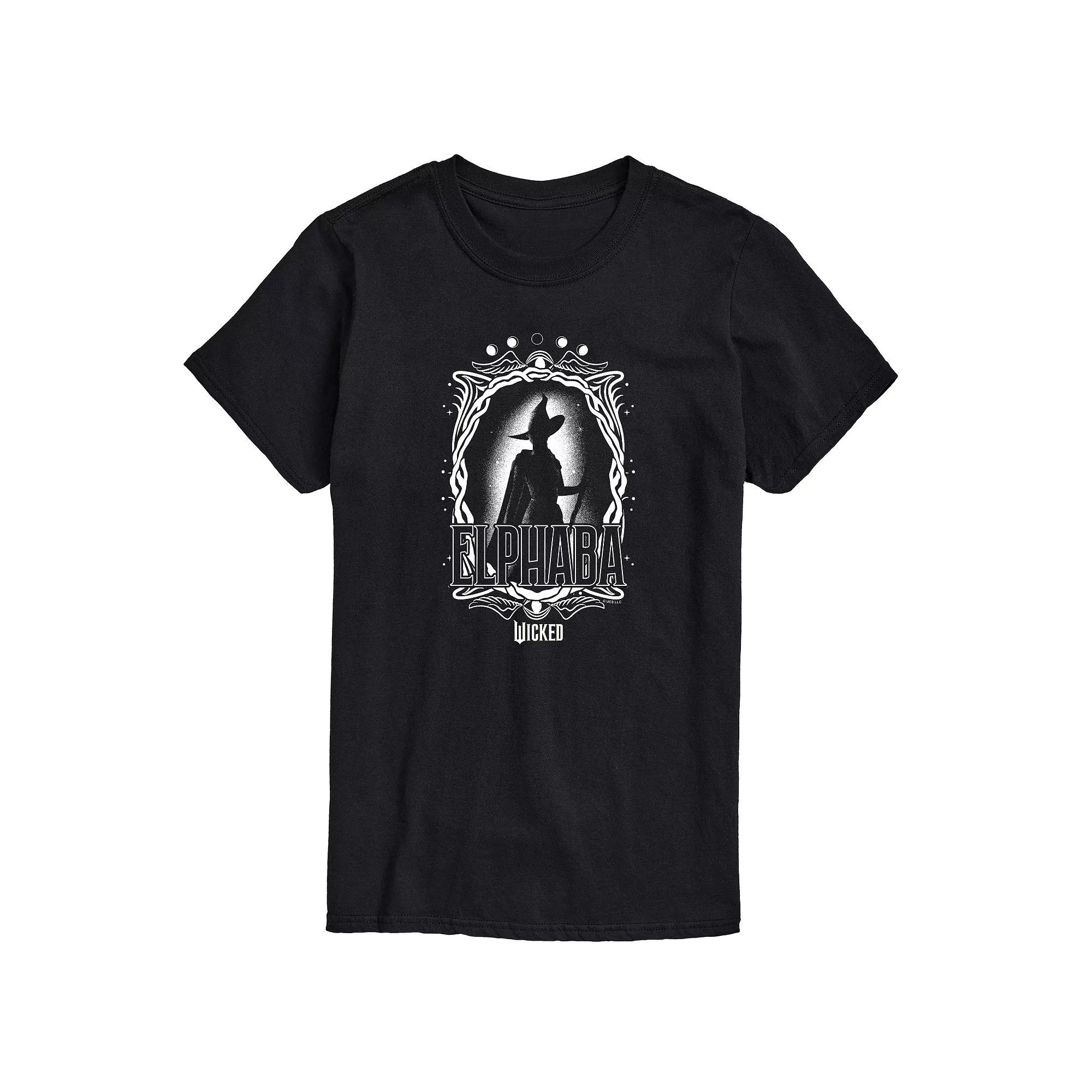 Men's Wicked Elphaba Portrait Graphic Tee,  Product Image