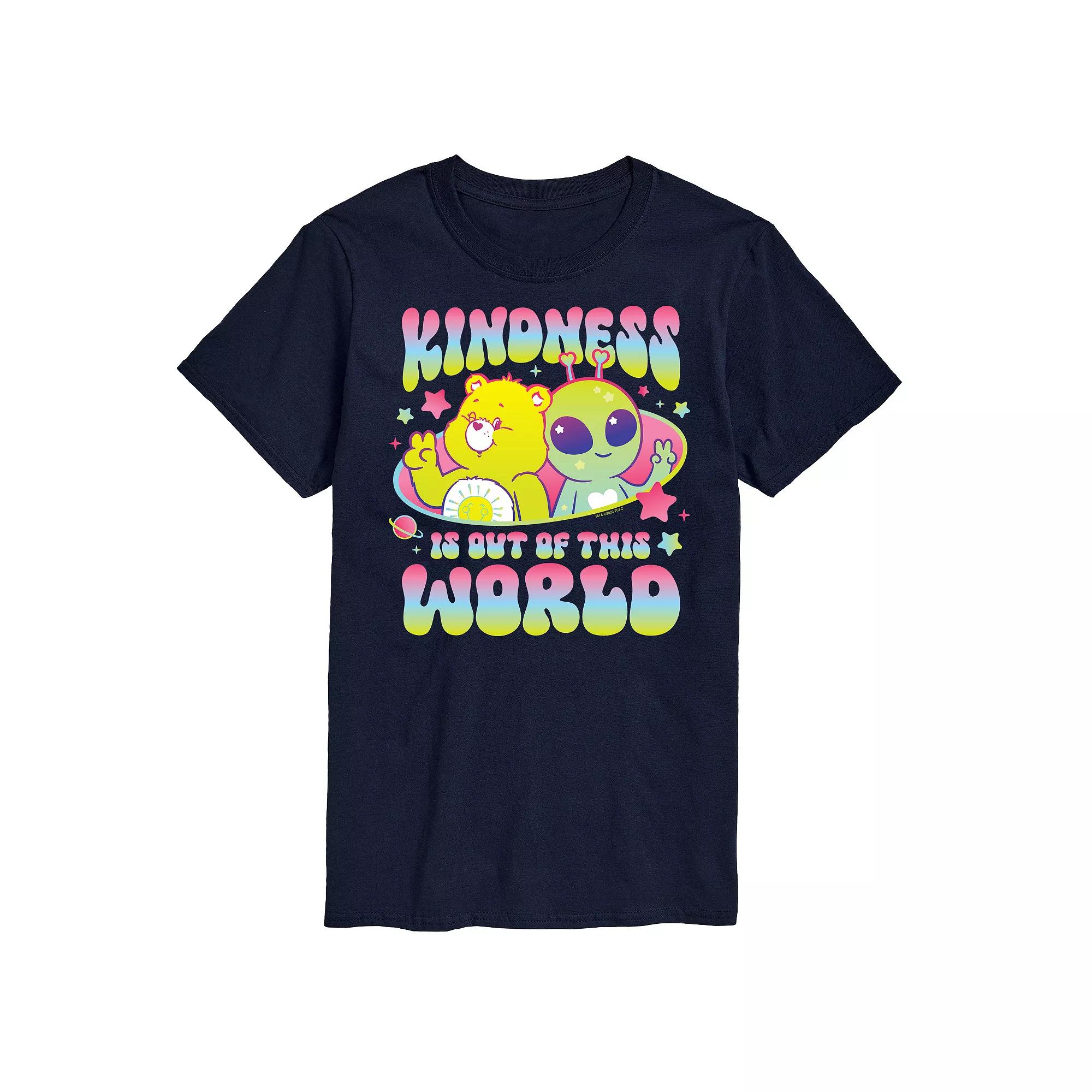 Big & Tall Care Bears Kindness Out Of The World Graphic Tee, Men's,  Product Image
