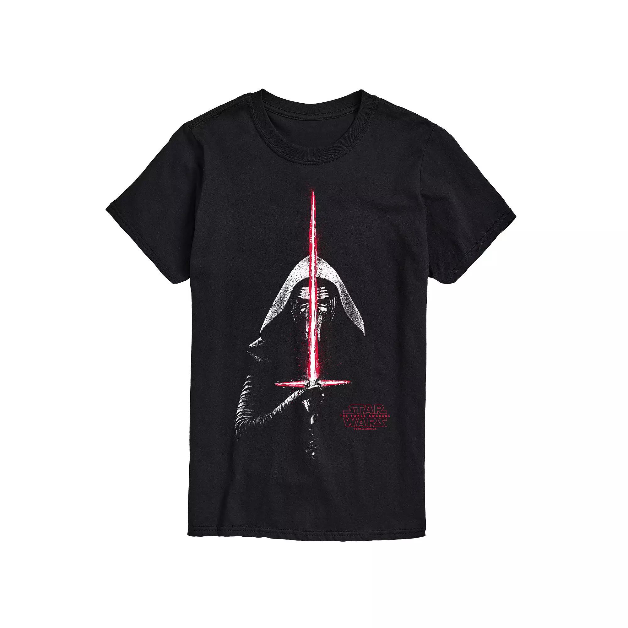 Men's Star Wars Kylo Ren Lightsaber Graphic Tee,  Product Image