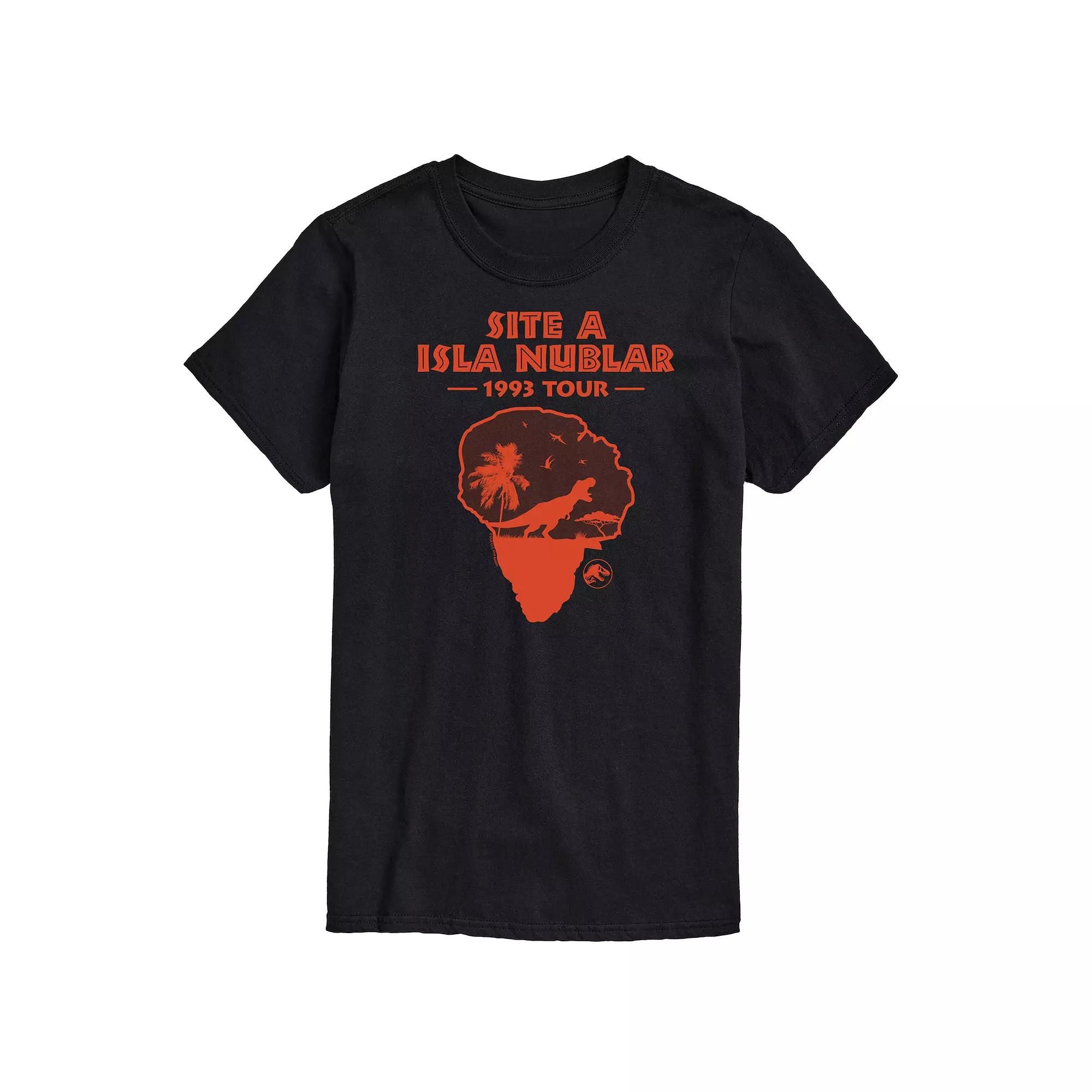 Men's Jurassic World isla Nublar 1993 Tour Graphic Tee,  Product Image