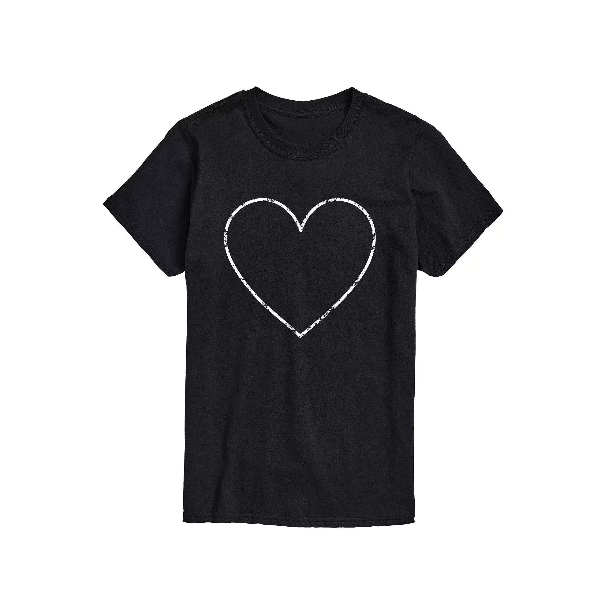 Big & Tall Heart Tee, Men's,  Product Image
