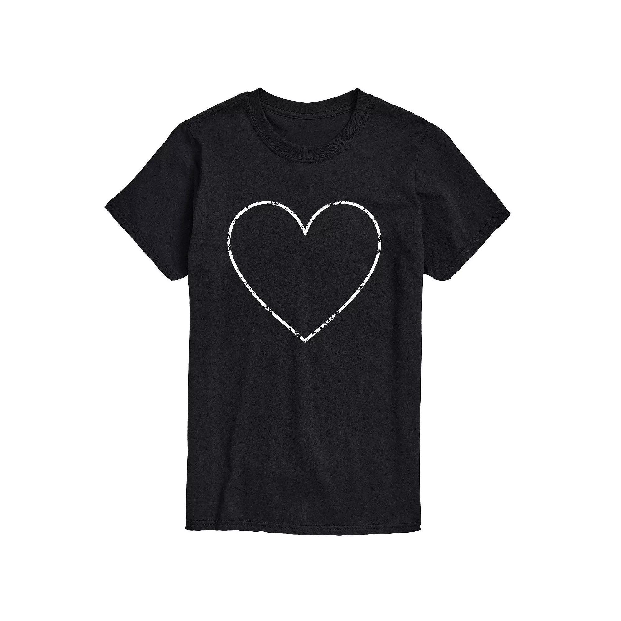 Big & Tall Heart Tee, Men's,  Product Image