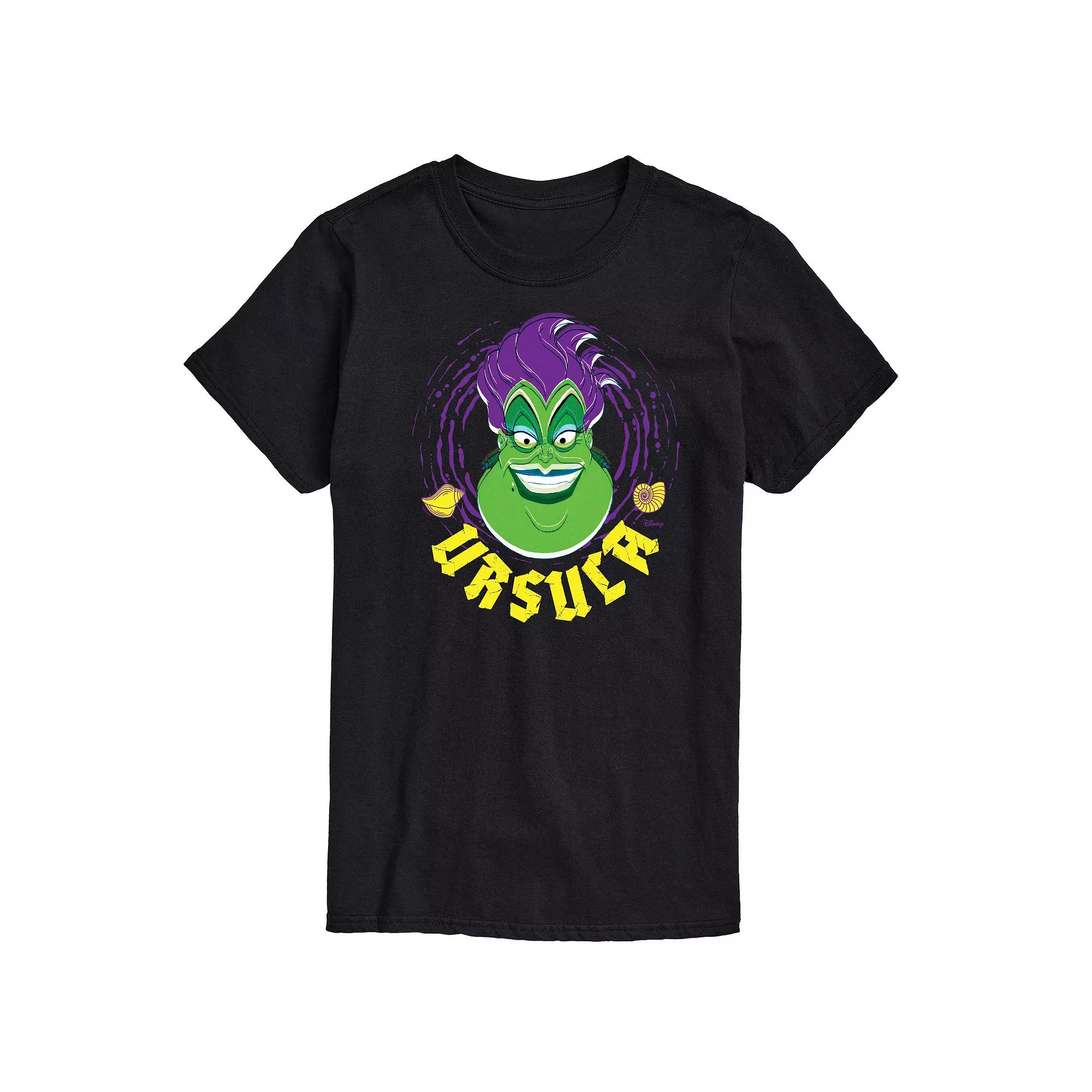 Disney Villains Ursula Big & Tall Graphic Tee, Men's,  Product Image