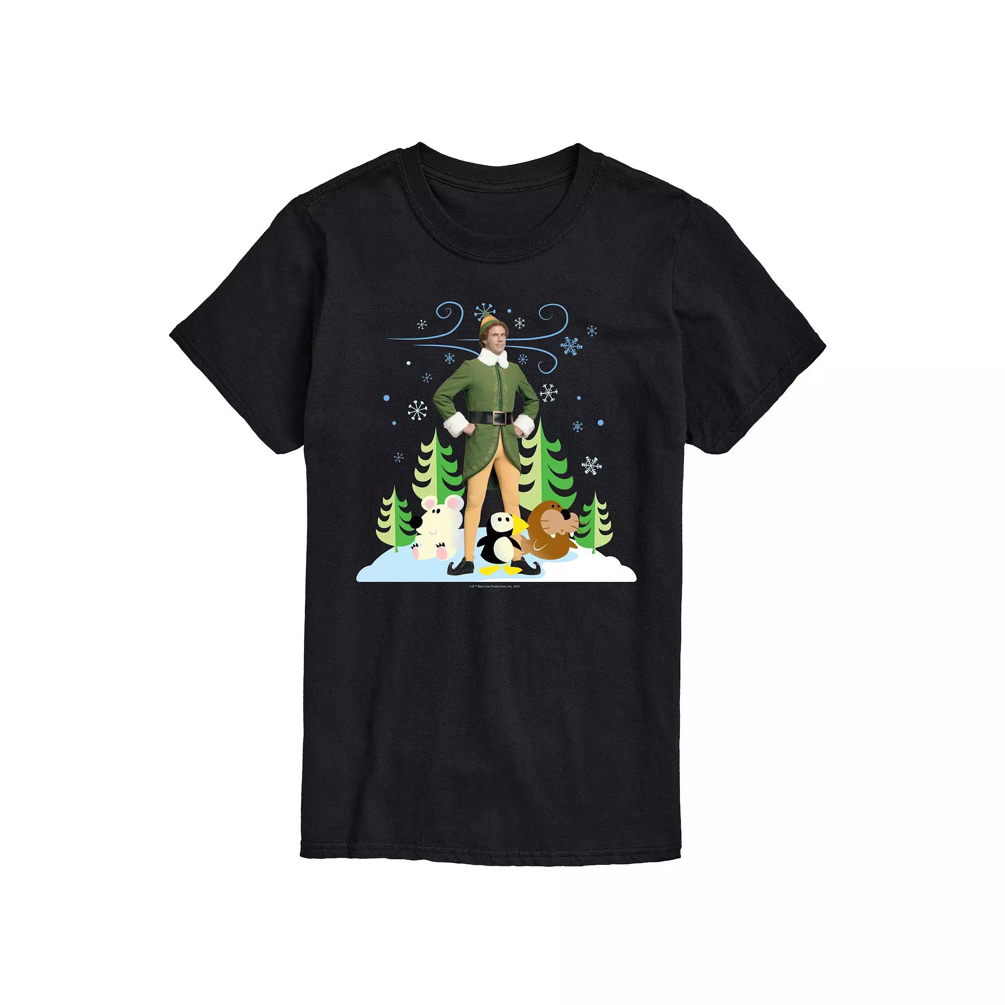 Men's Elf Buddy And Arctic Puppets Tee,  Product Image