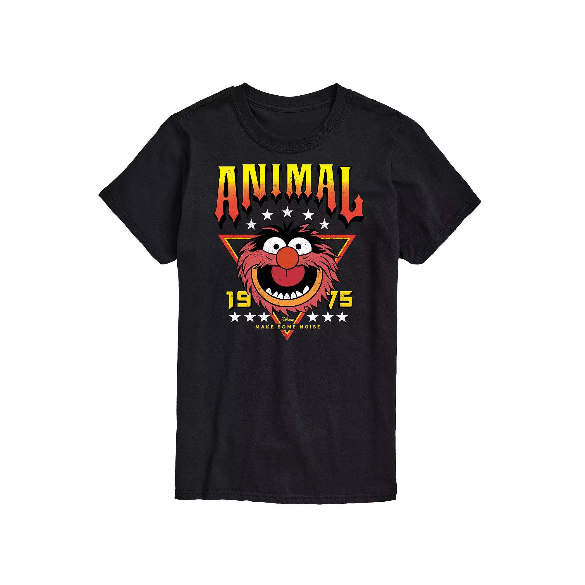 Disney's Men's The Muppets Animal Band Tee,  Product Image