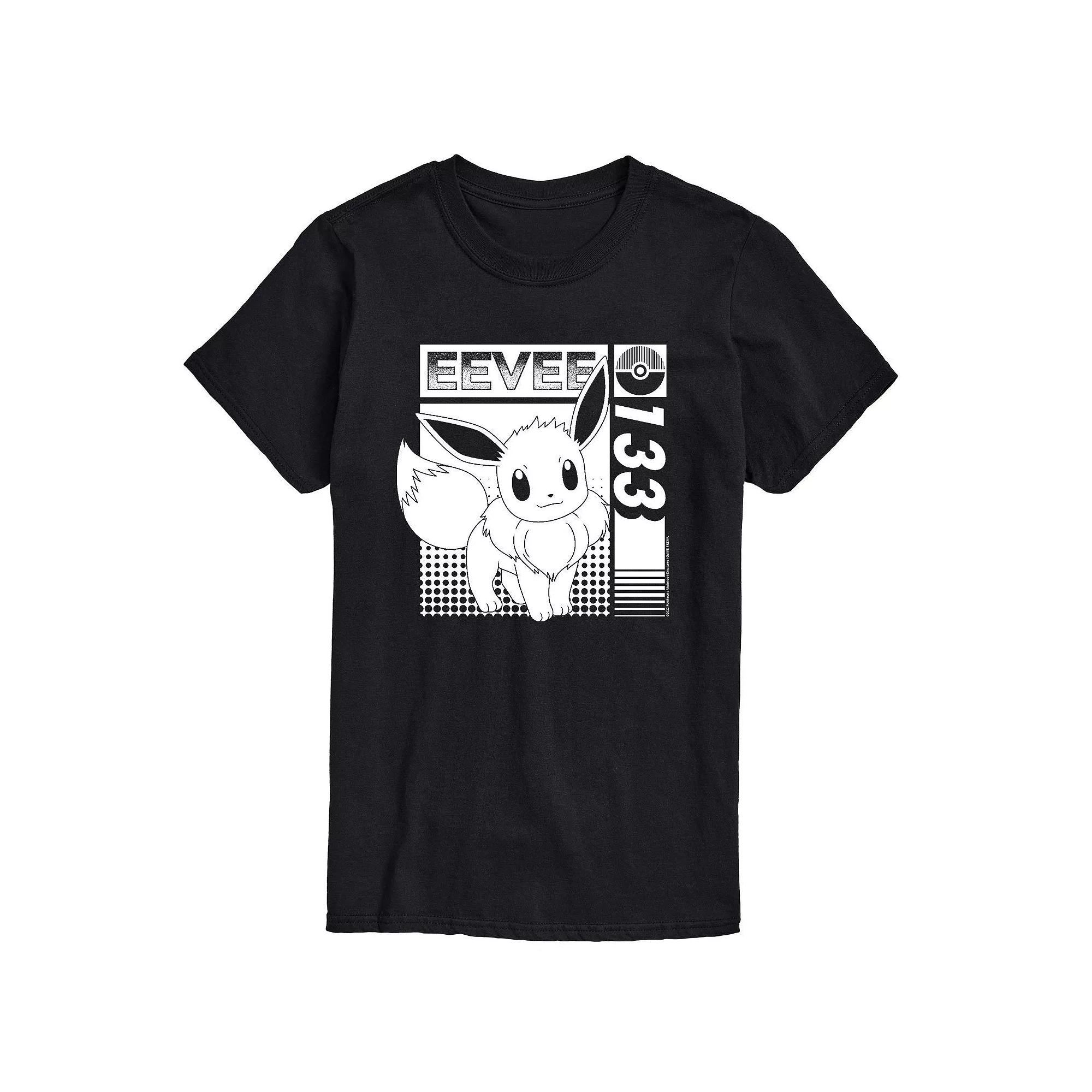 Big & Tall Pokemon Eevee 133 Tee, Men's,  Product Image