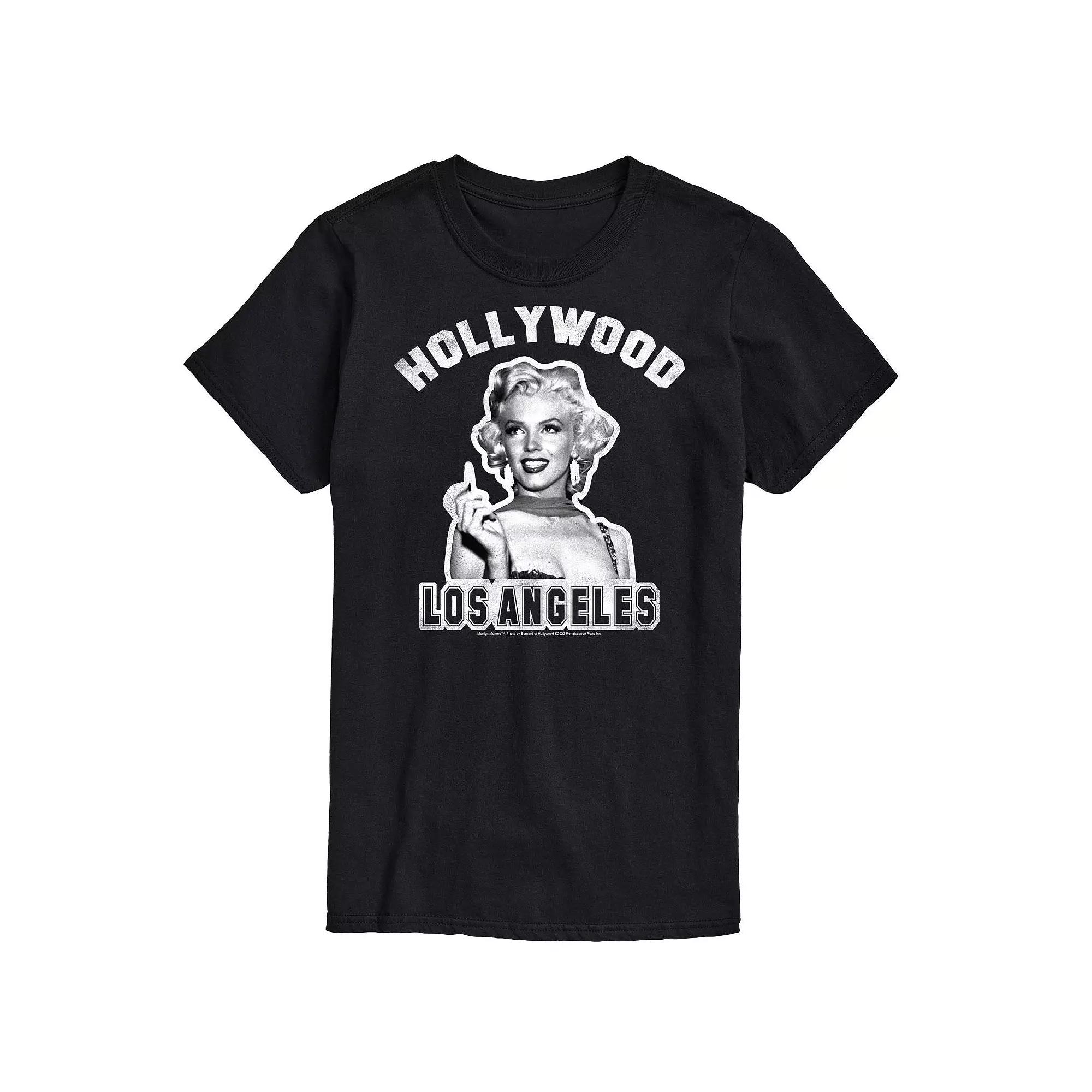 Big & Tall Marilyn Monroe Hollywood Tee, Men's,  Product Image