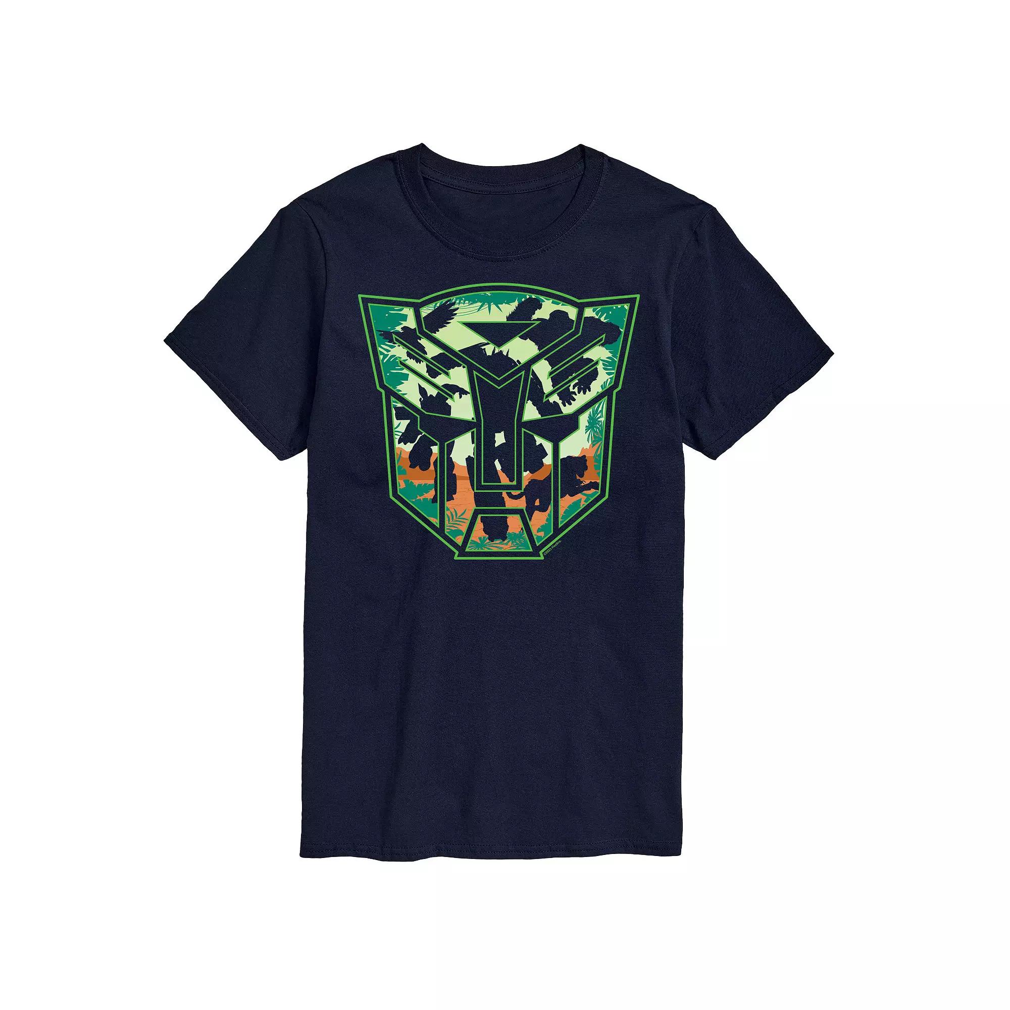 Big & Tall Transformers Autobot Jungle Logo Tee, Men's,  Product Image