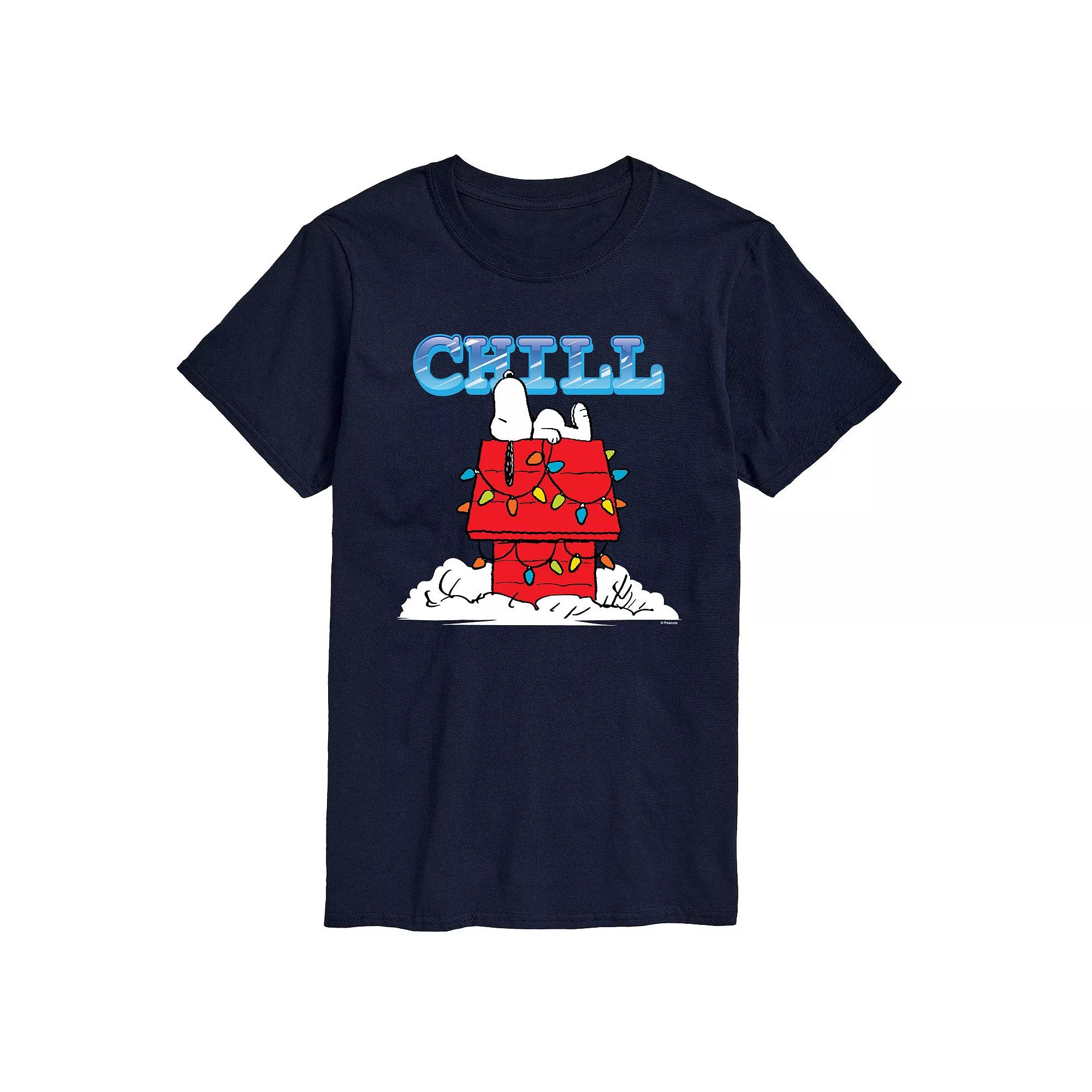 Men's Peanuts Snoopy Chill Graphic Tee,  Product Image