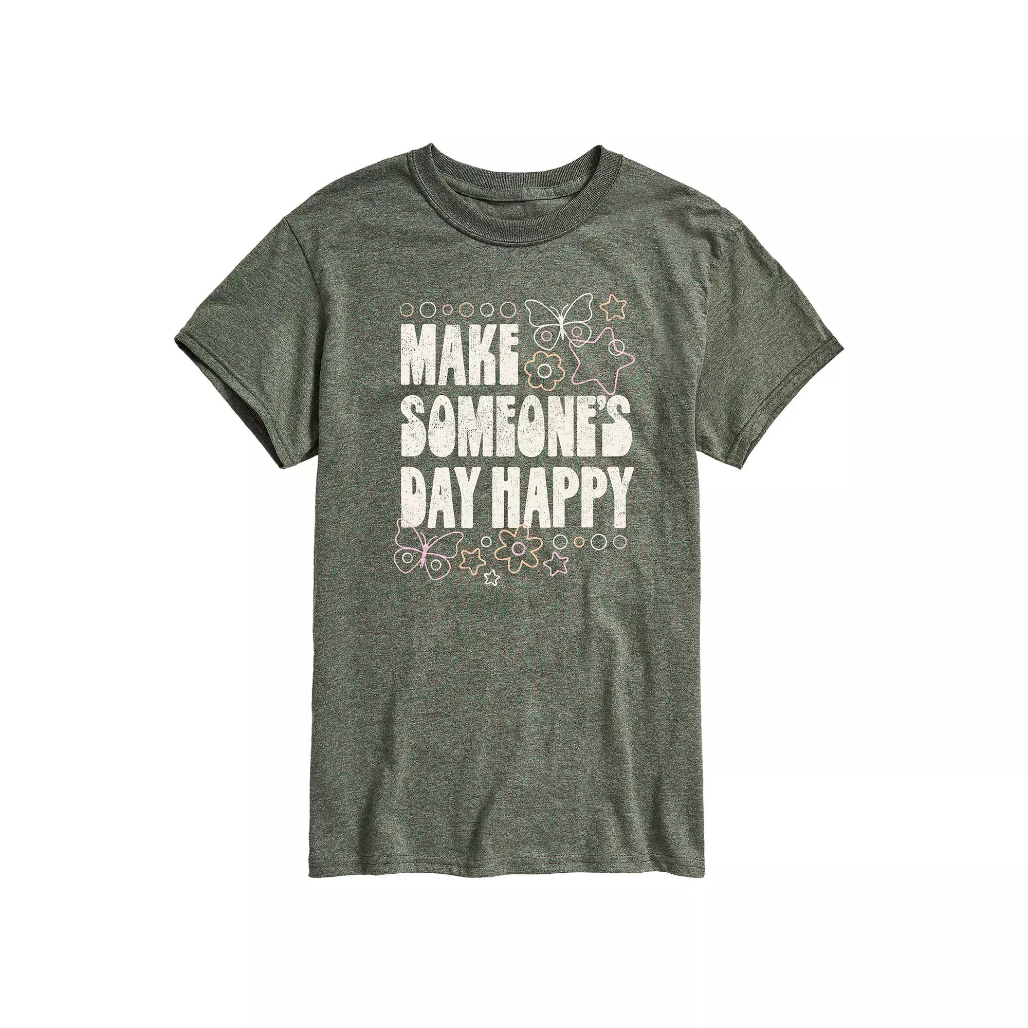 Men's Make Someone's Day Happy Graphic Tee,  Product Image