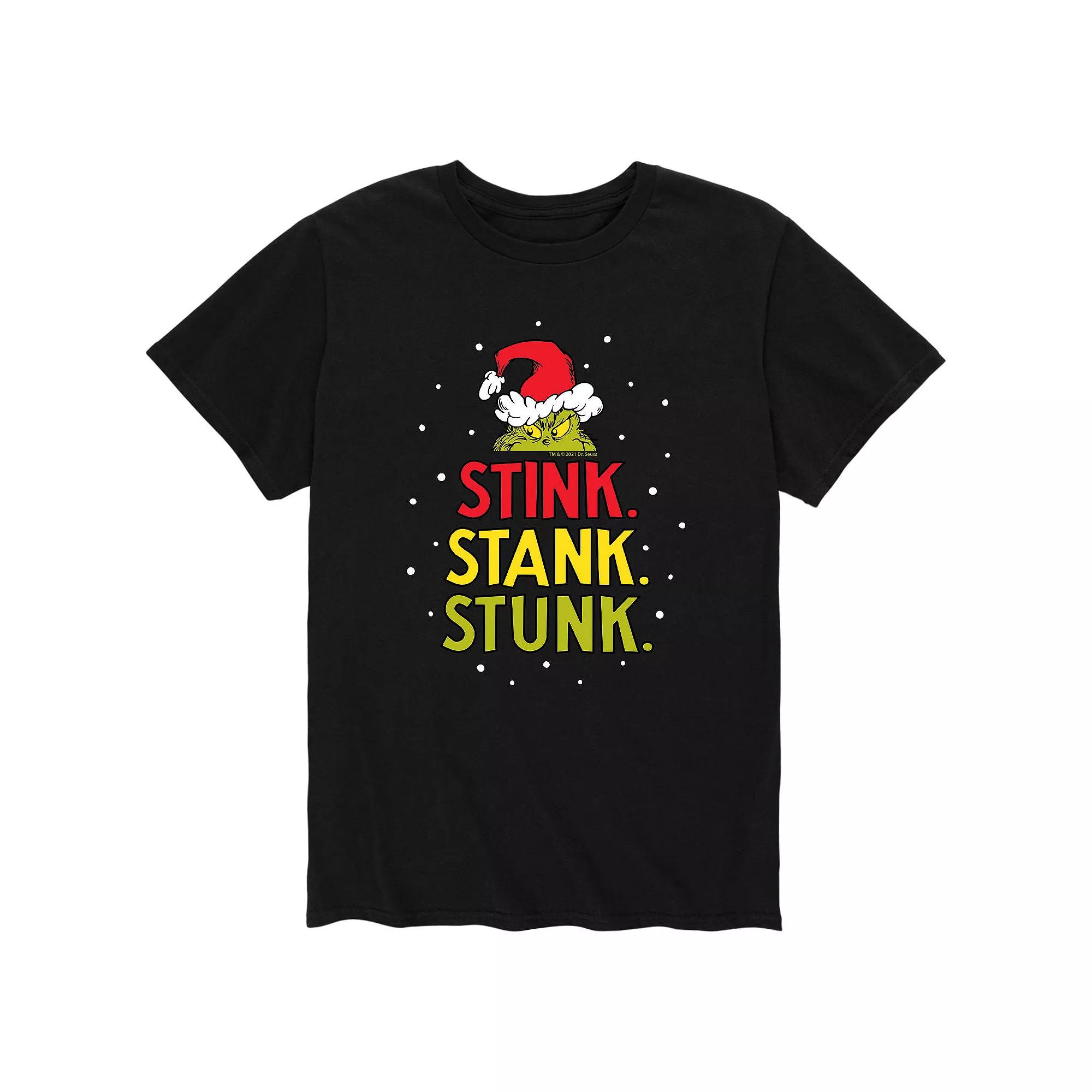 Men's Dr. Seuss The Grinch "Stink Stank Stunk" Tee,  Product Image