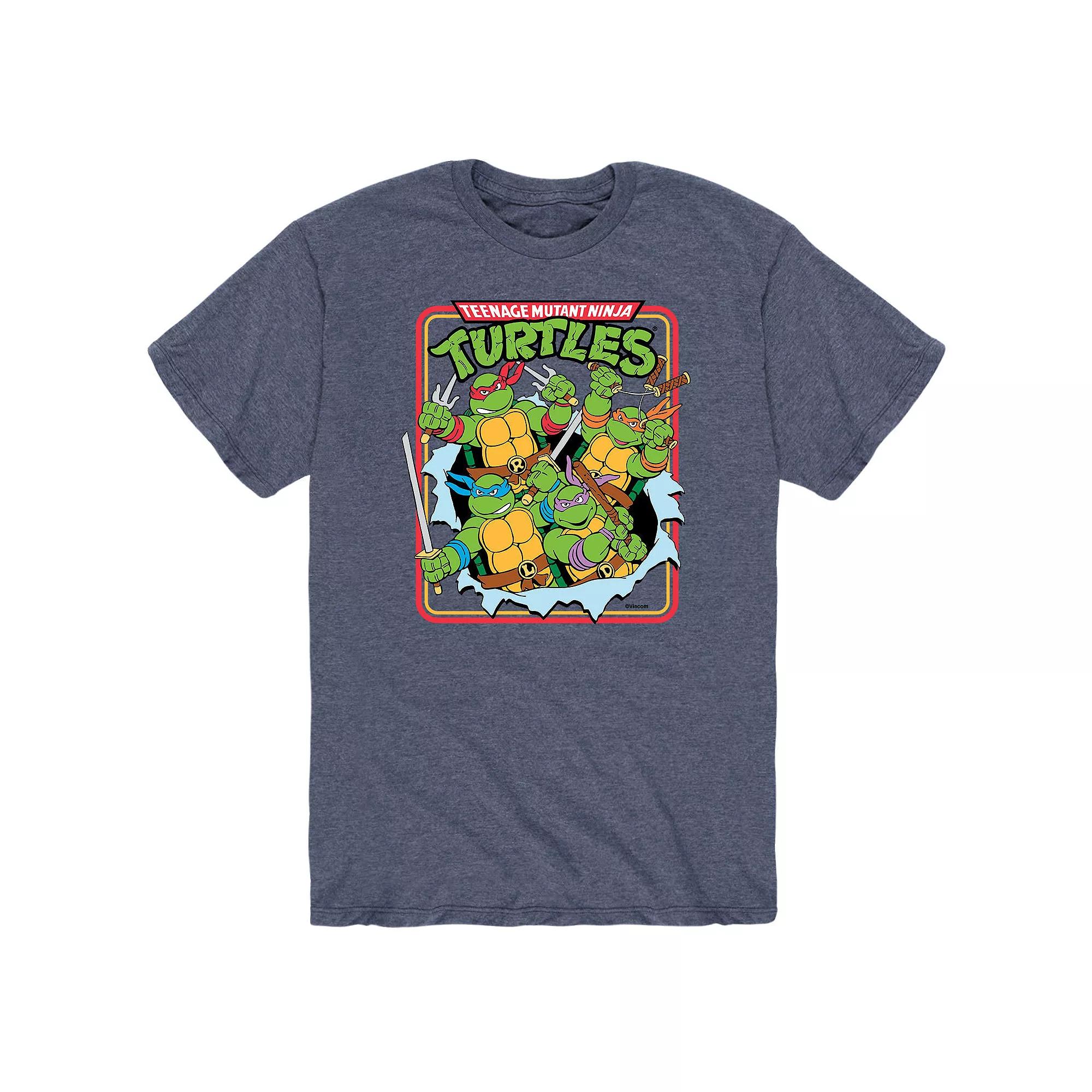 Men's Teenage Mutant Ninja Turtles Ripping Out Of Shirt Tee,  Product Image