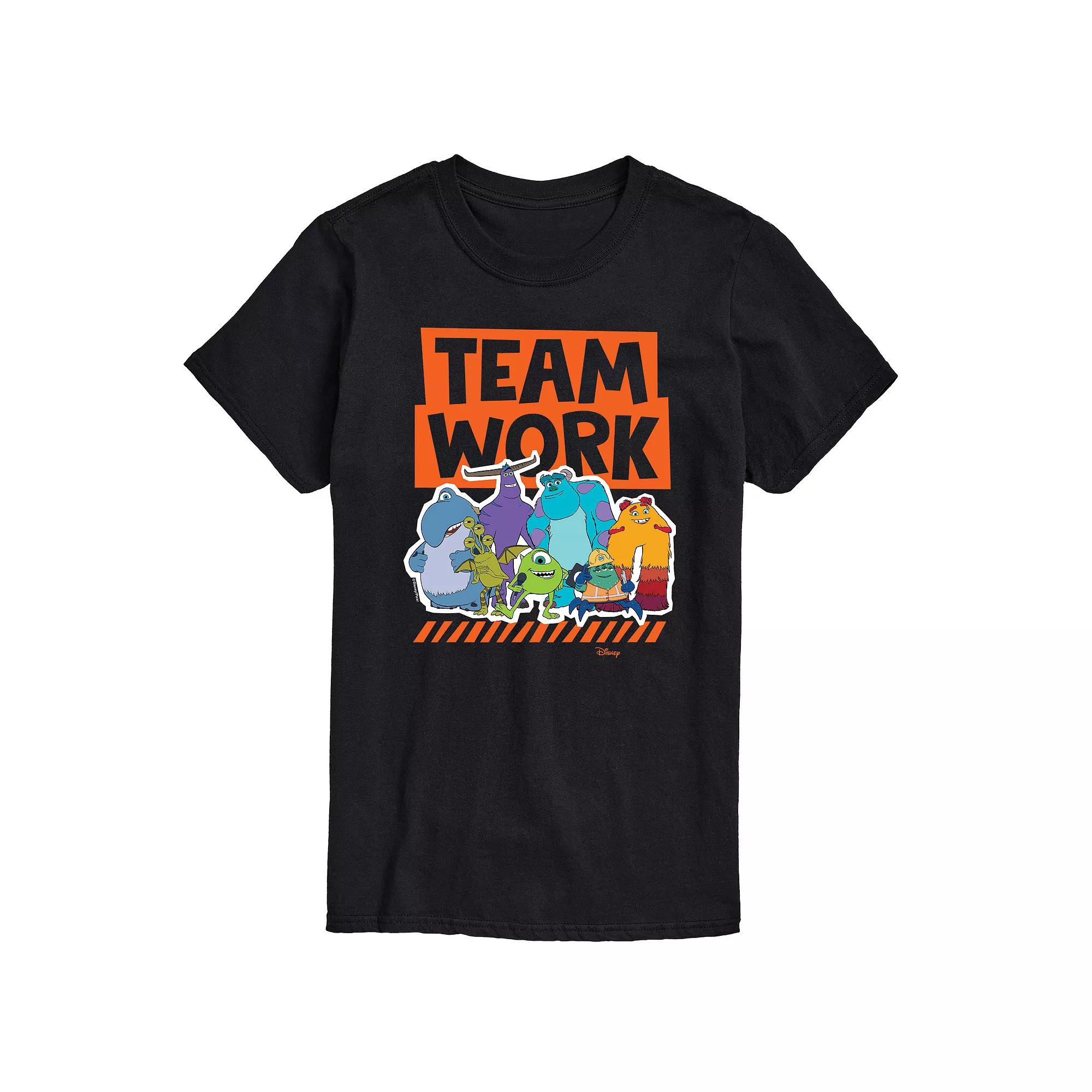 Disney/Pixar's Monsters At Work Men's Teamwork Graphic Tee,  Product Image