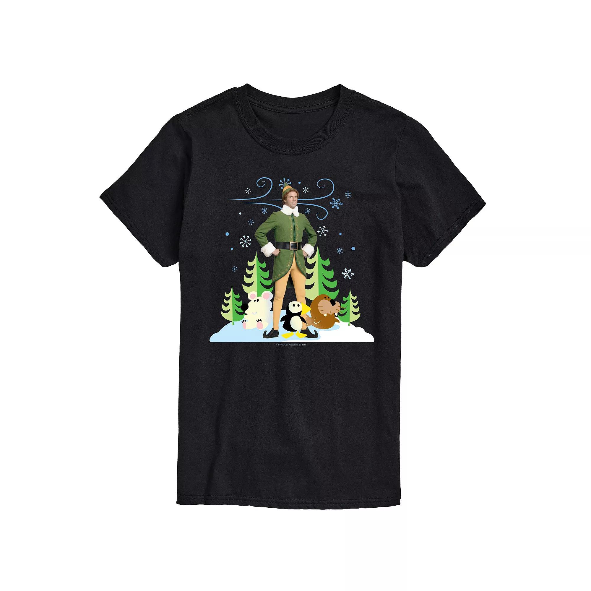 Men's Elf Buddy And Arctic Puppets Tee,  Product Image