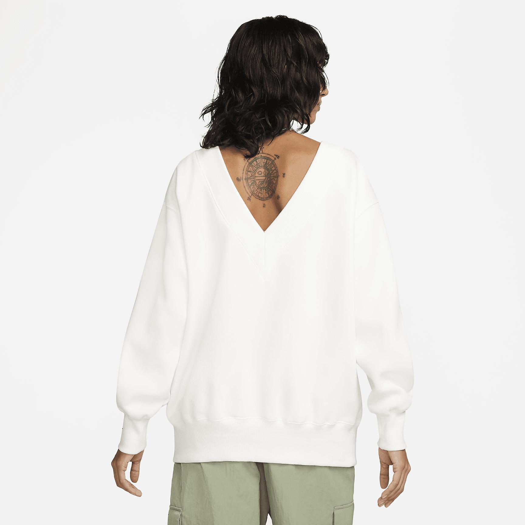 Nike Sportswear Phoenix Fleece Women's Oversized V-Neck Sweatshirt Product Image