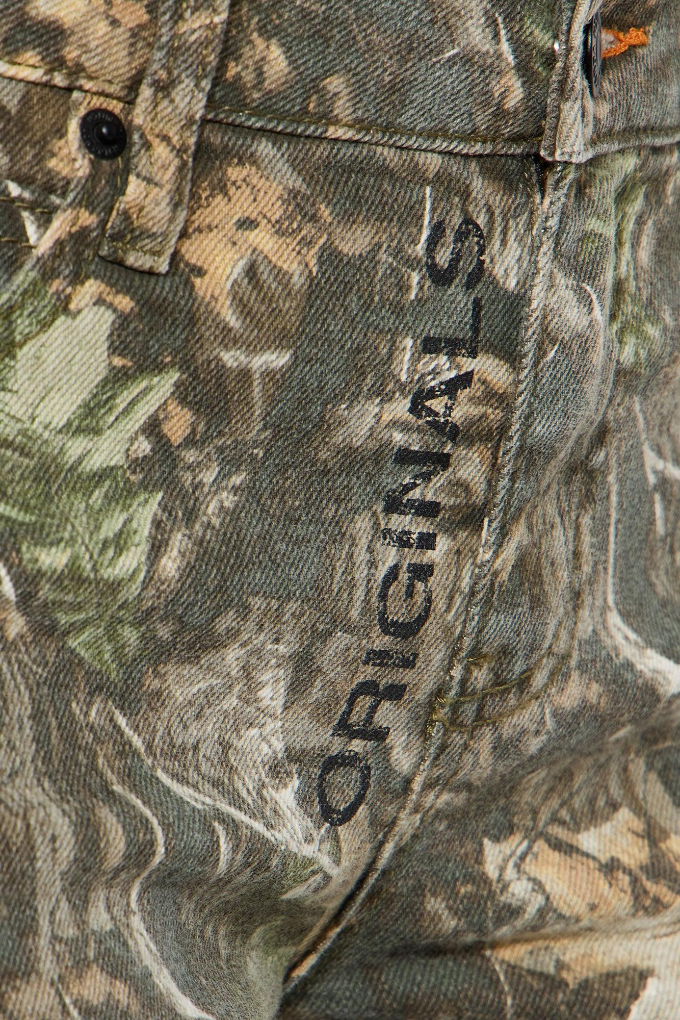 Von Dutch Camo Straight Leg Jeans - Camouflage Female Product Image