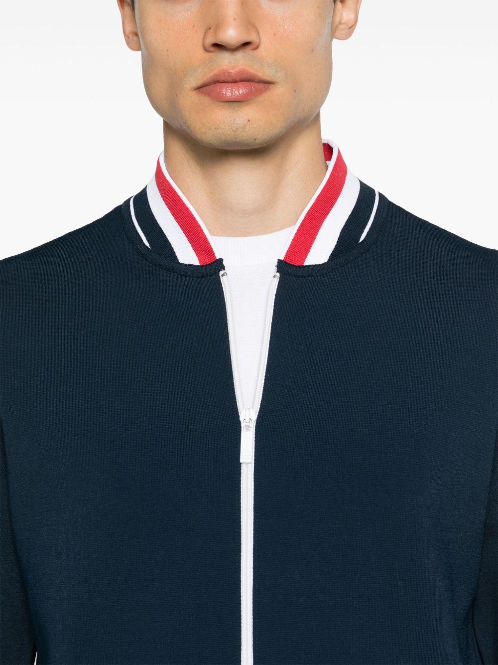 RWB-stripe bomber jacket  Product Image