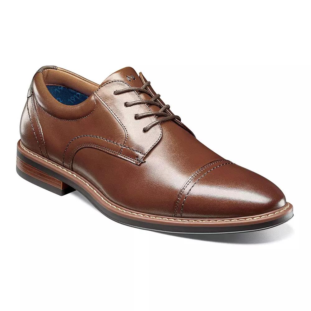 Nunn Bush® Centro Flex Men's Cap Toe Oxford Dress Shoes,  Product Image