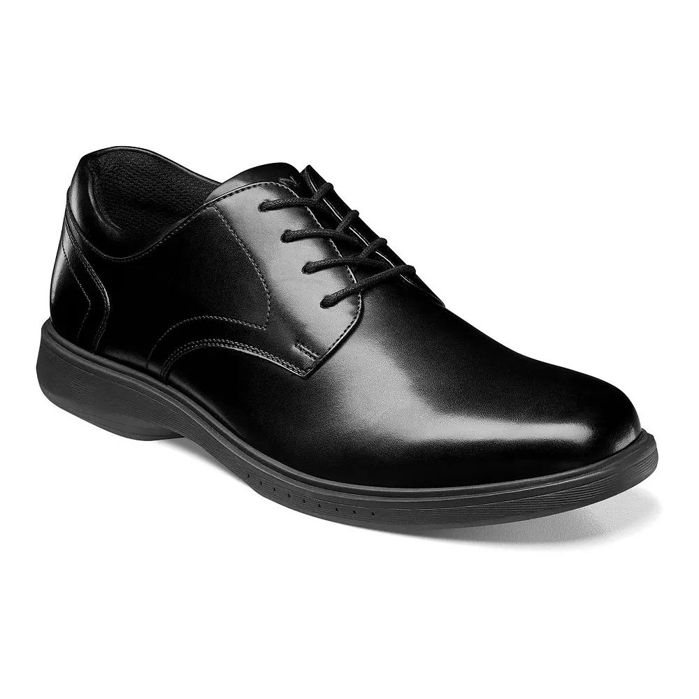 Nunn Bush® Kore Pro Men's Leather Plain Toe Oxford Shoes,  Product Image