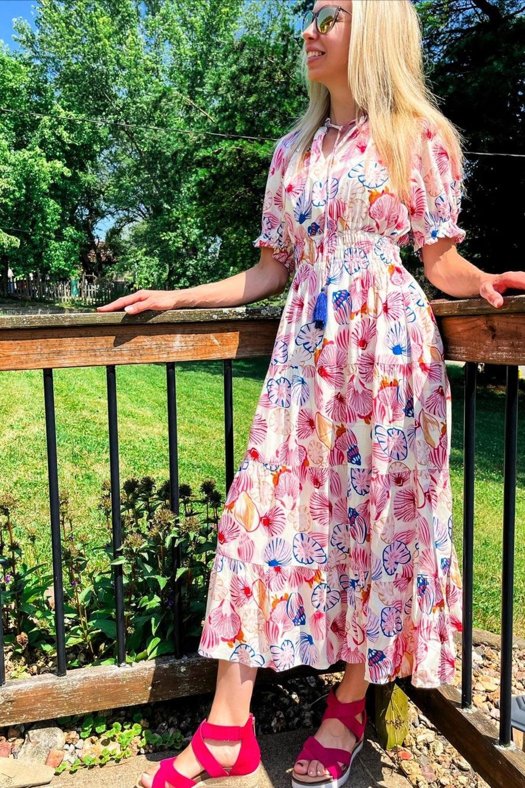 Seashell Vacation Dress Product Image