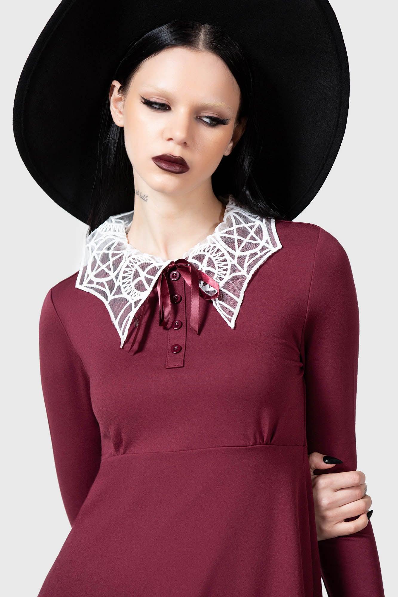 Charmed School Dress [CRIMSON] Product Image