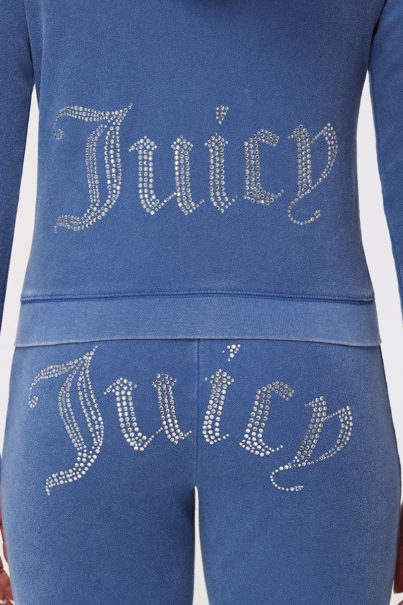 Big Bling Towel Terry Zip Hoodie Product Image