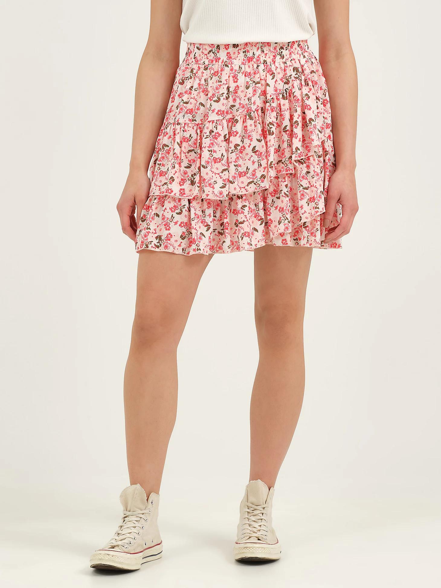 Women's Short Ruffle Layered Skirt | Women's Skirts & Dresses | Lee® Product Image