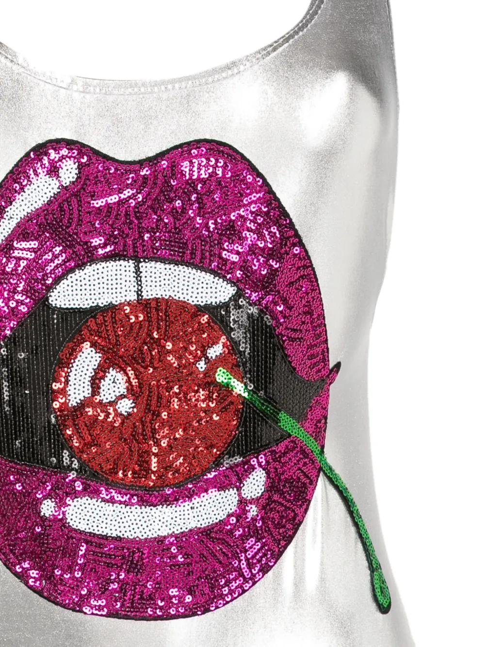 Carnaval/Festival sequinned swimsuit Product Image