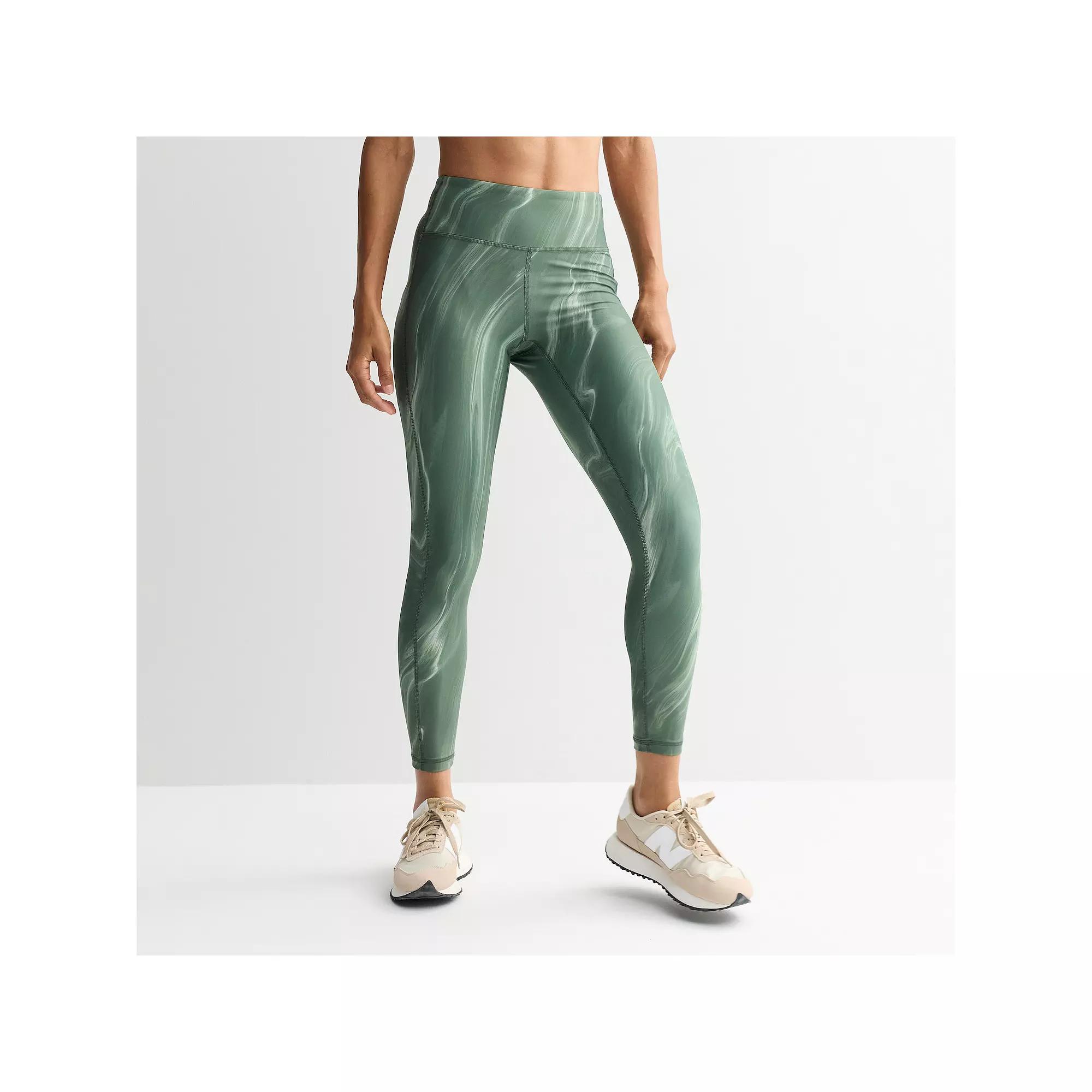 Petite Tek Gear® Ultrastretch High-Waisted 7/8 Leggings with Side Pockets, Women's,  Product Image