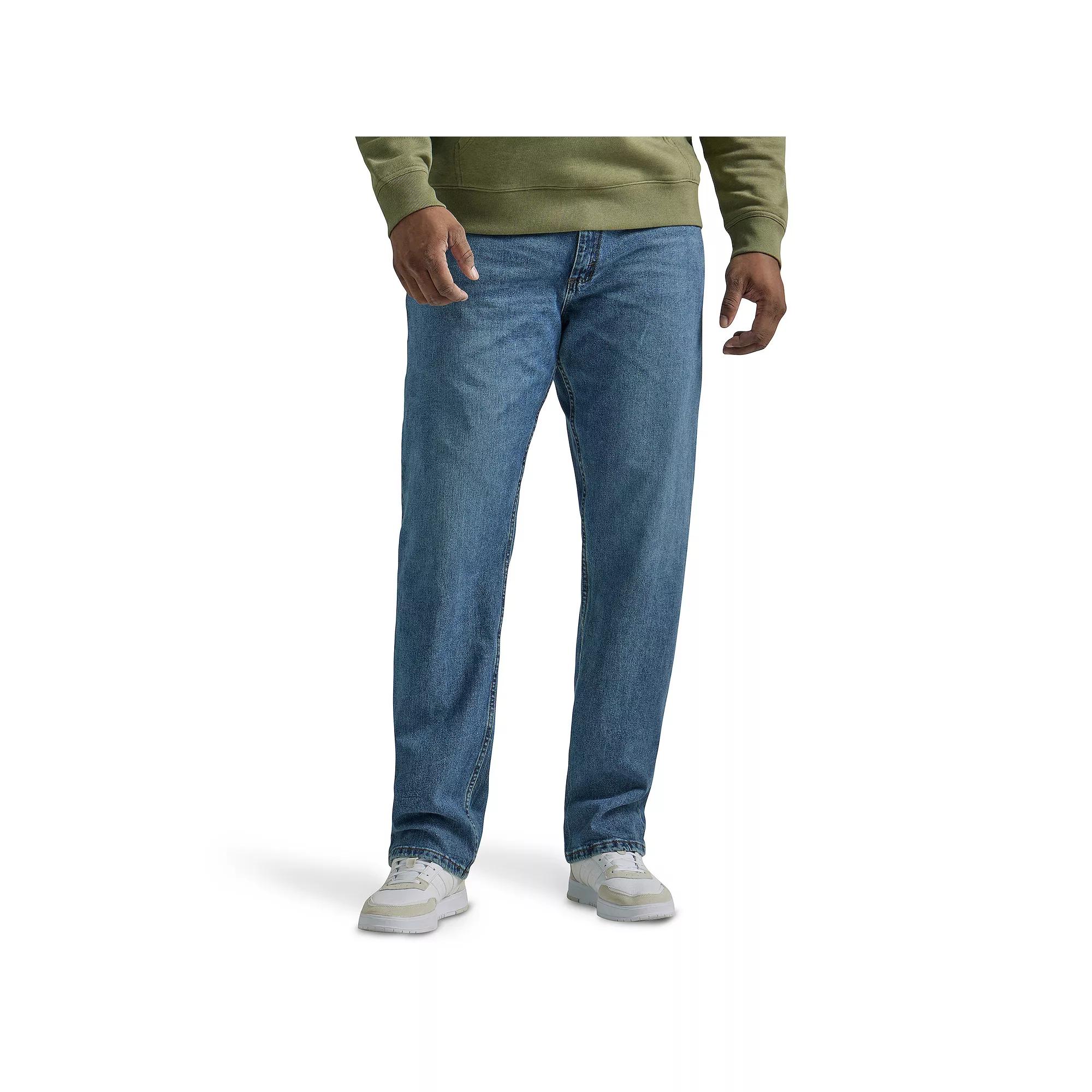 Big & Tall Lee® Legendary Relaxed-Fit Straight-Leg Jeans, Men's,  Product Image