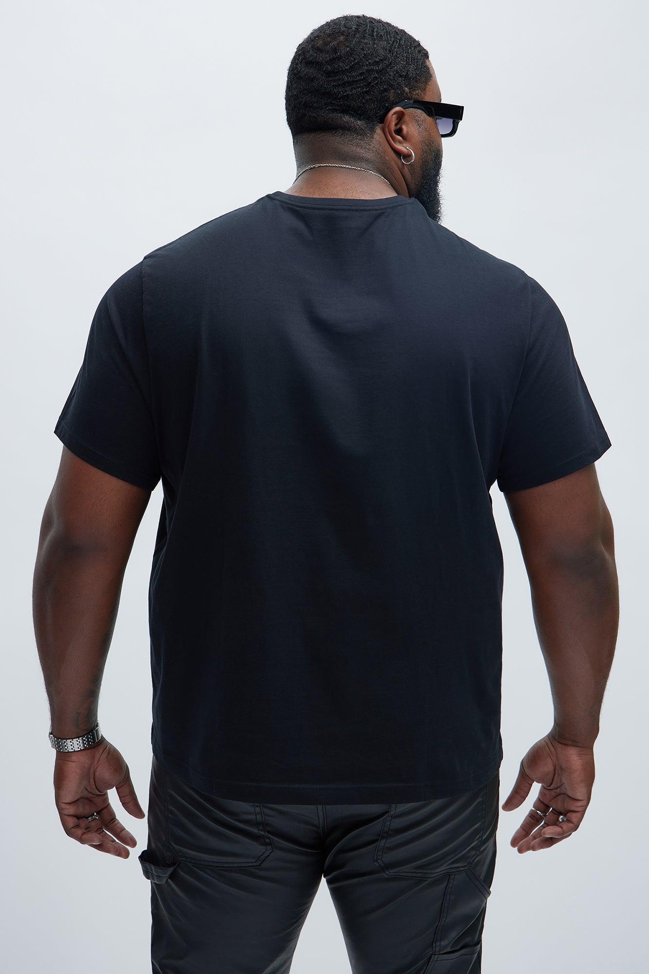FN Essential Crew Tees 3 Pack - Black Product Image