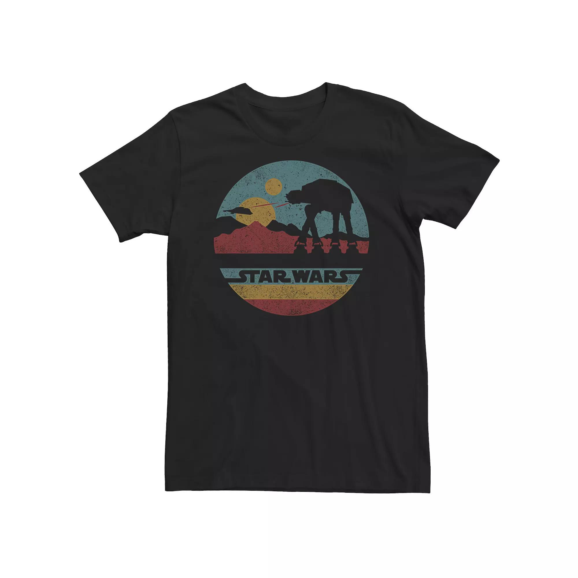 Big & Tall Star Wars The Force Awakens BB-8 Astro Droid Poster Tee, Men's, Size: 5XL, Black Product Image