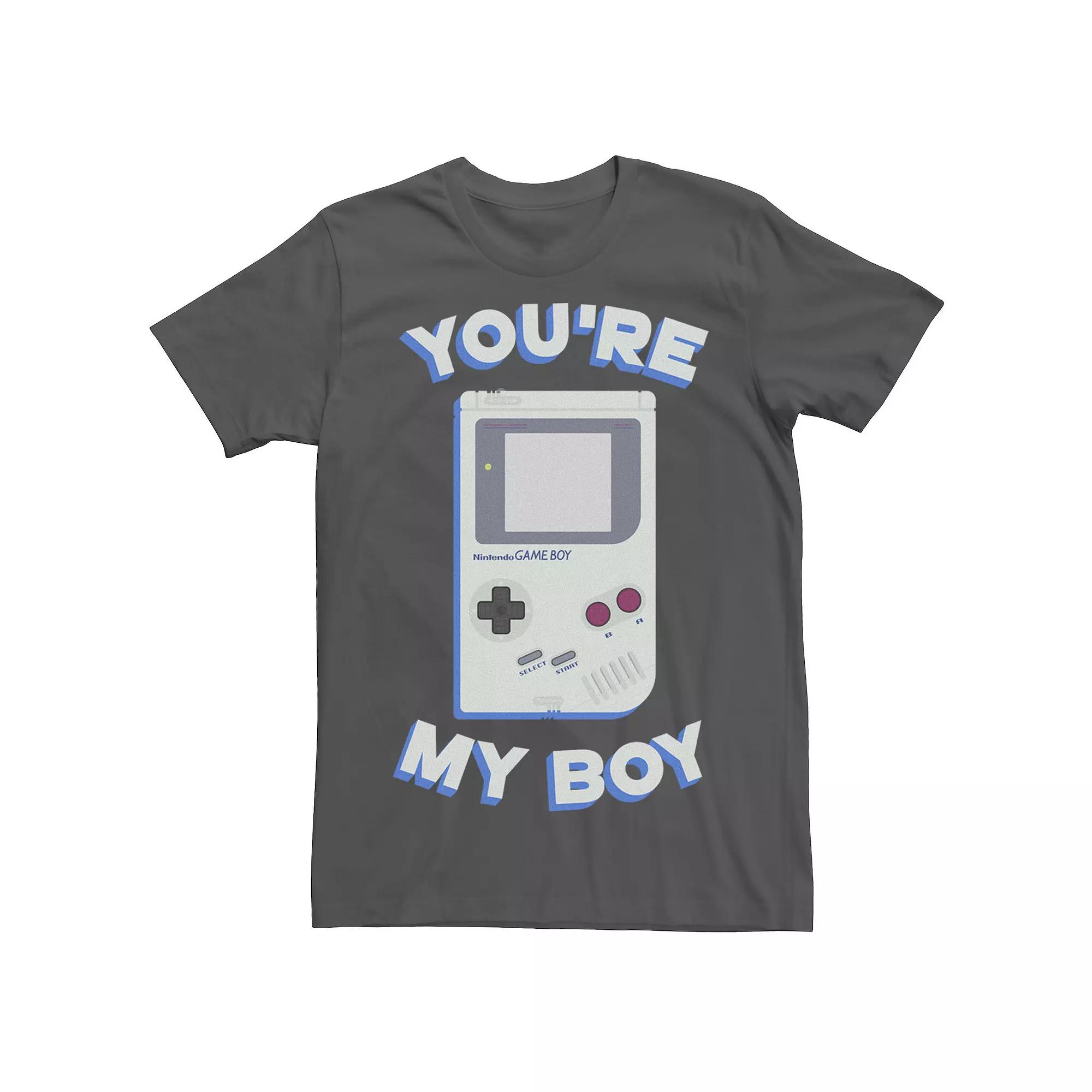 Men's Nintendo Game Boy Retro You're My Boy Tee,  Product Image