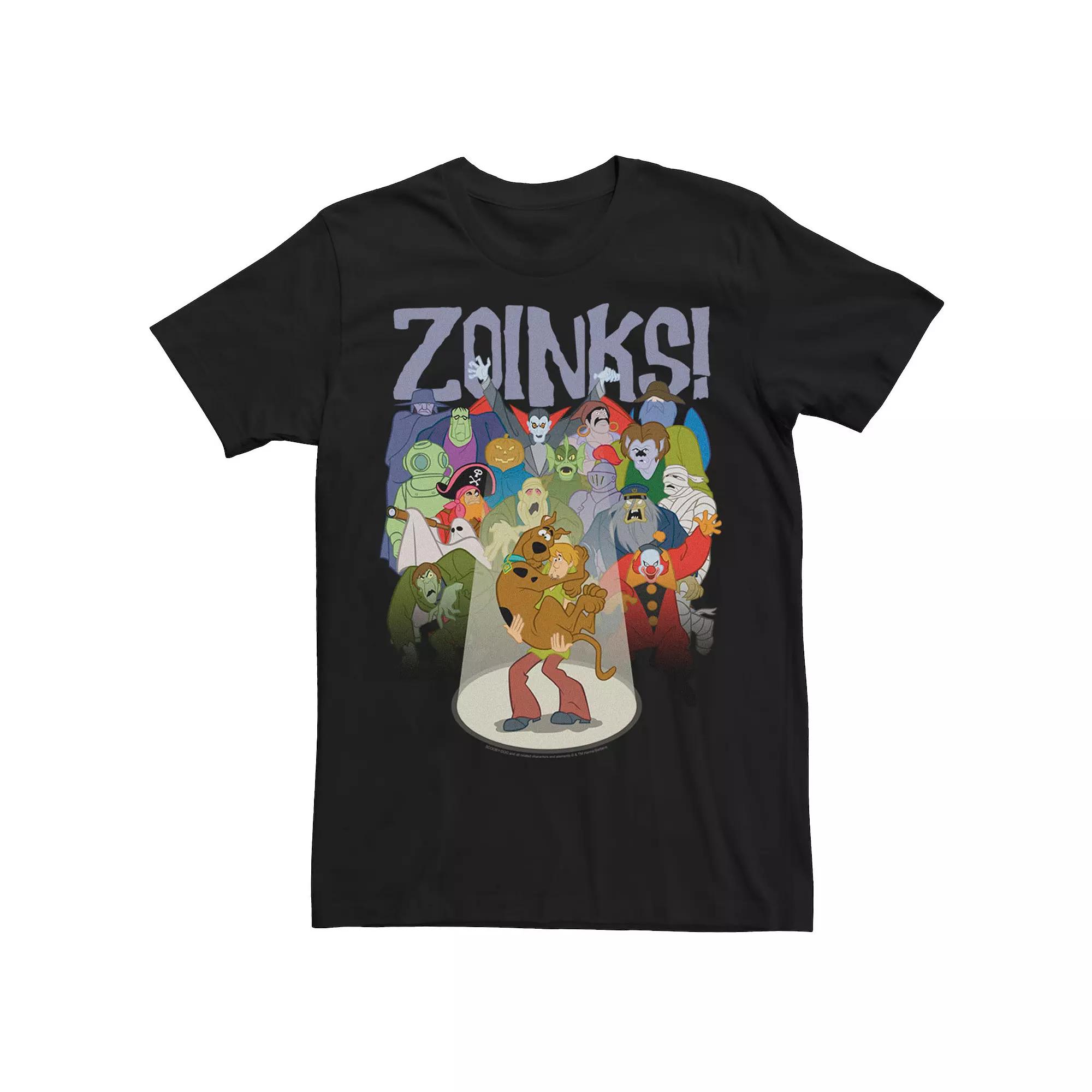 Men's Scooby Doo Shaggy And Scooby Zoinks! Portrait Graphic Tee,  Product Image