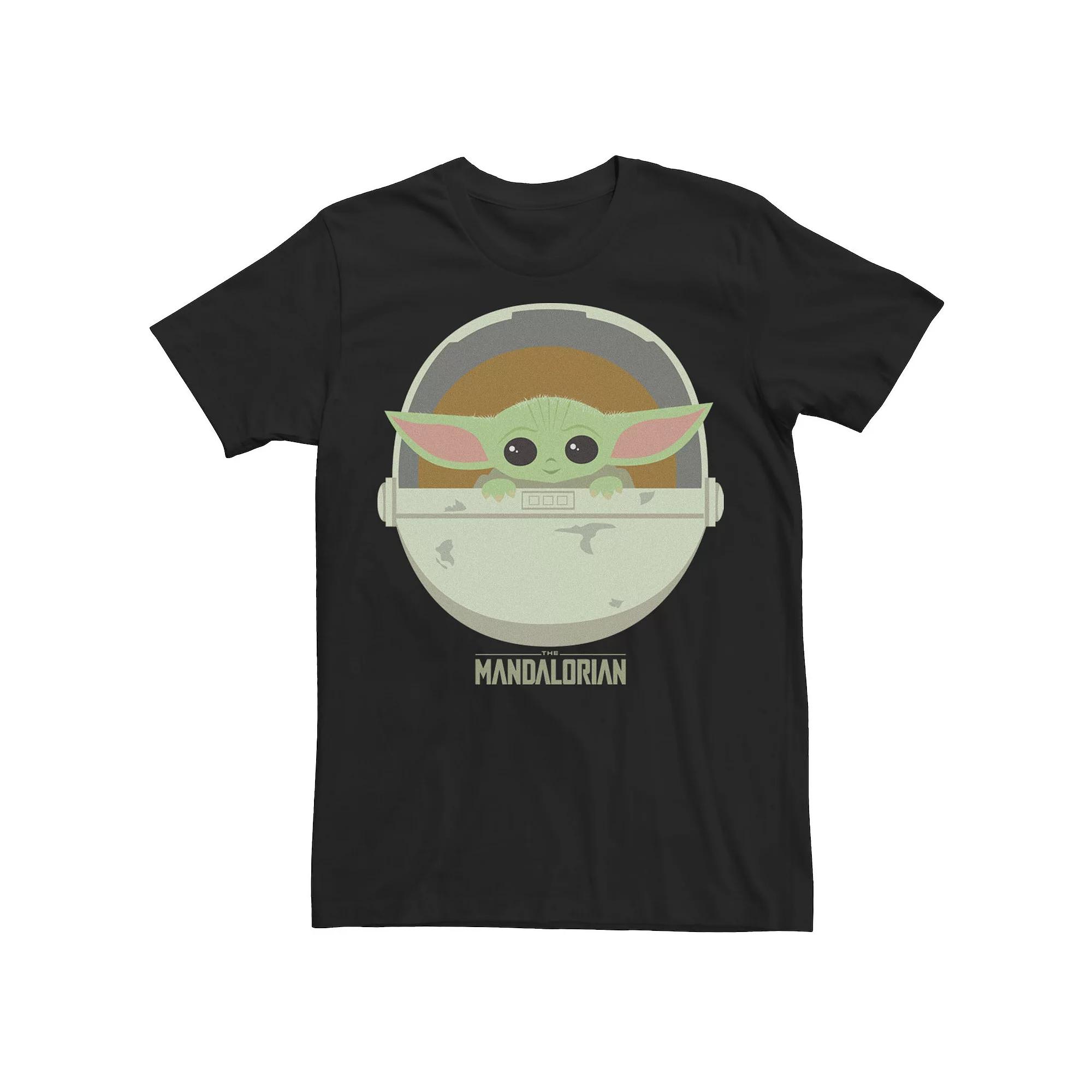 Men's Star Wars The Mandalorian The Child Bassinet Portrait Tee,  Product Image