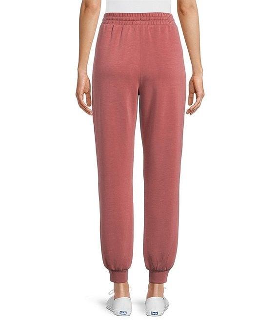 Westbound LUXE Coordinating Drawstring Waist Patch Pocket Jogger Pants Product Image