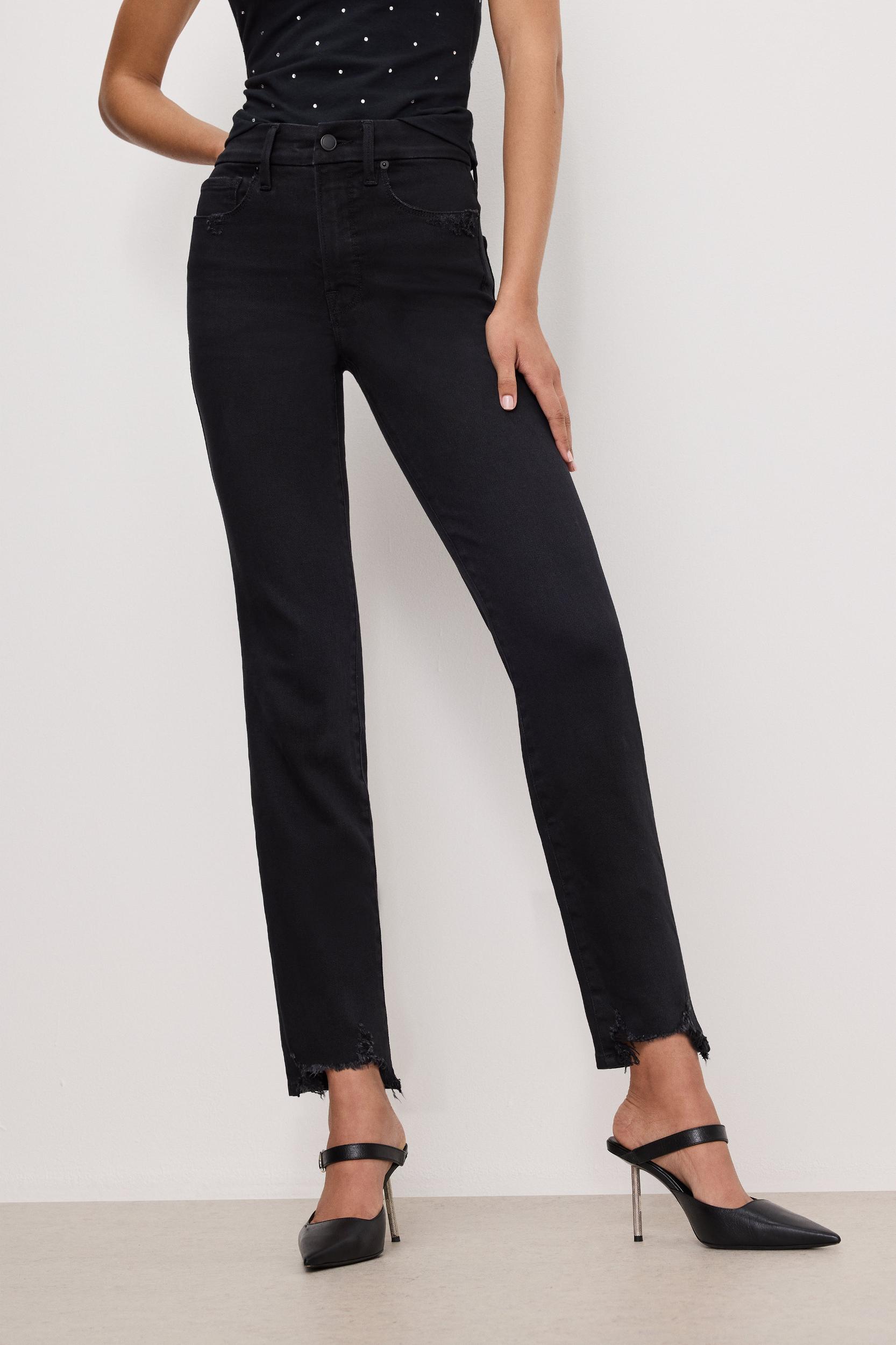 SOFT-TECH GOOD CLASSIC SLIM STRAIGHT JEANS | BLACK361 Product Image
