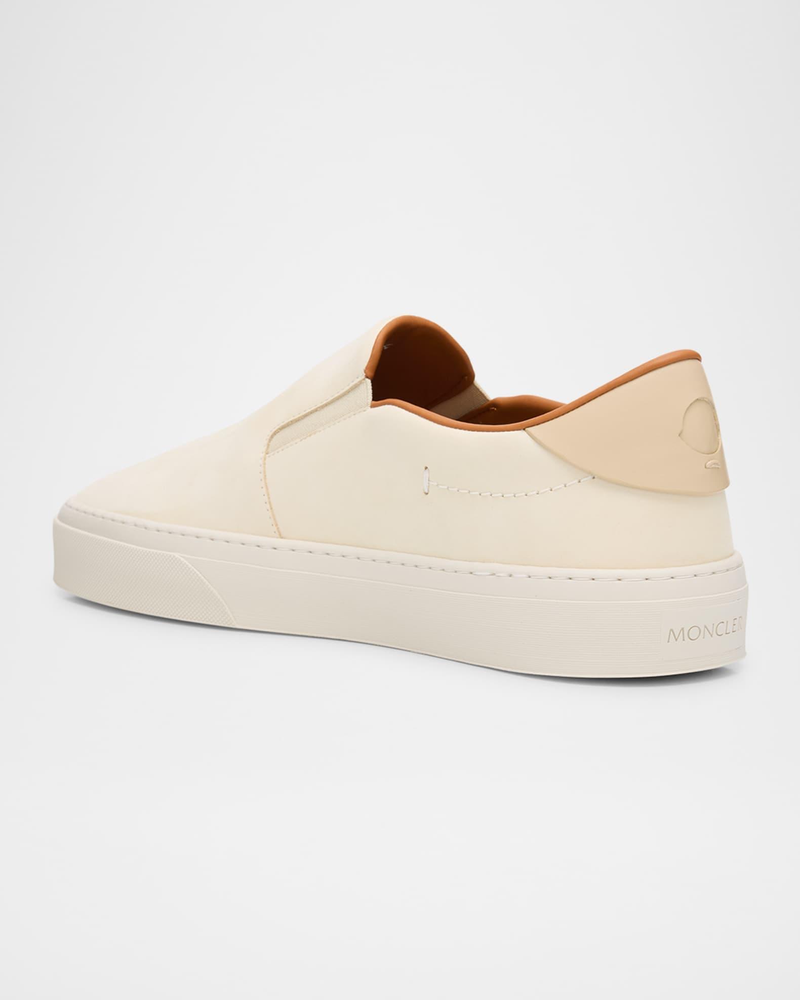 Men's Monclub Leather Slip-On Sneakers Product Image