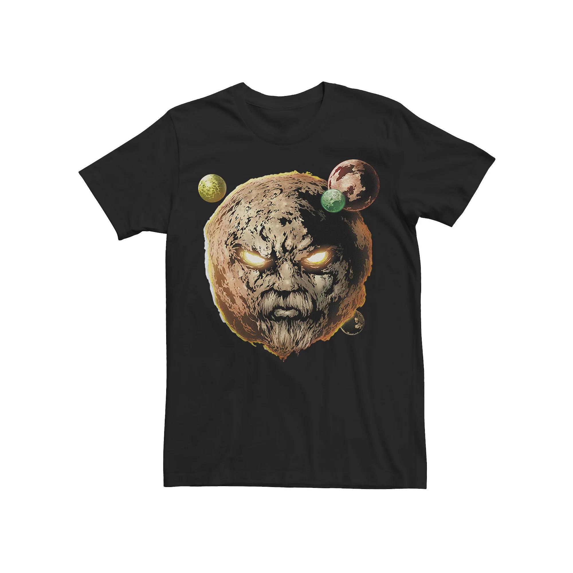 Men's Marvel Ego The Living Planet In Orbit Tee, Size: 3XL, Black Product Image