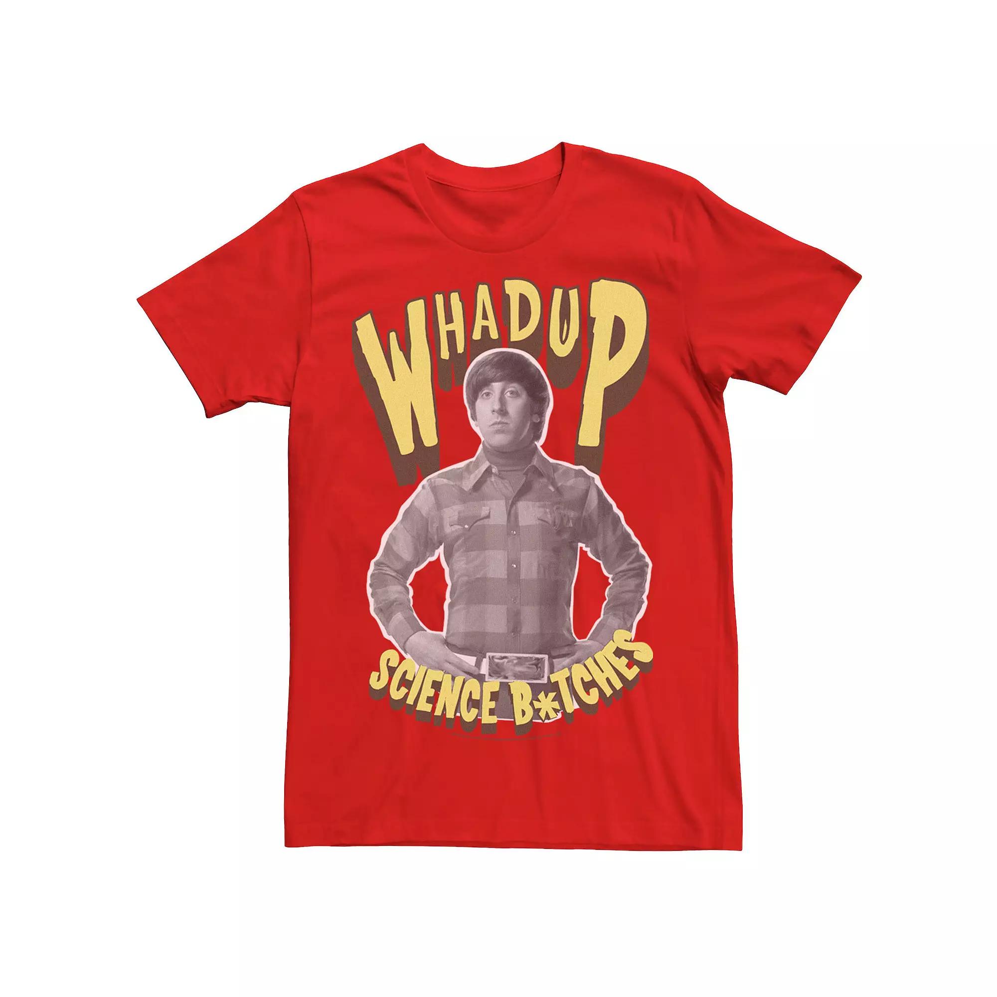 Men's Big Bang Theory Whadup Science B*tches Tee,  Product Image