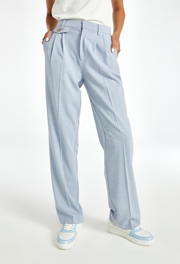 JustFab Margaux Platform Loafer Pump Womens Black/ White Size 8.5 Product Image