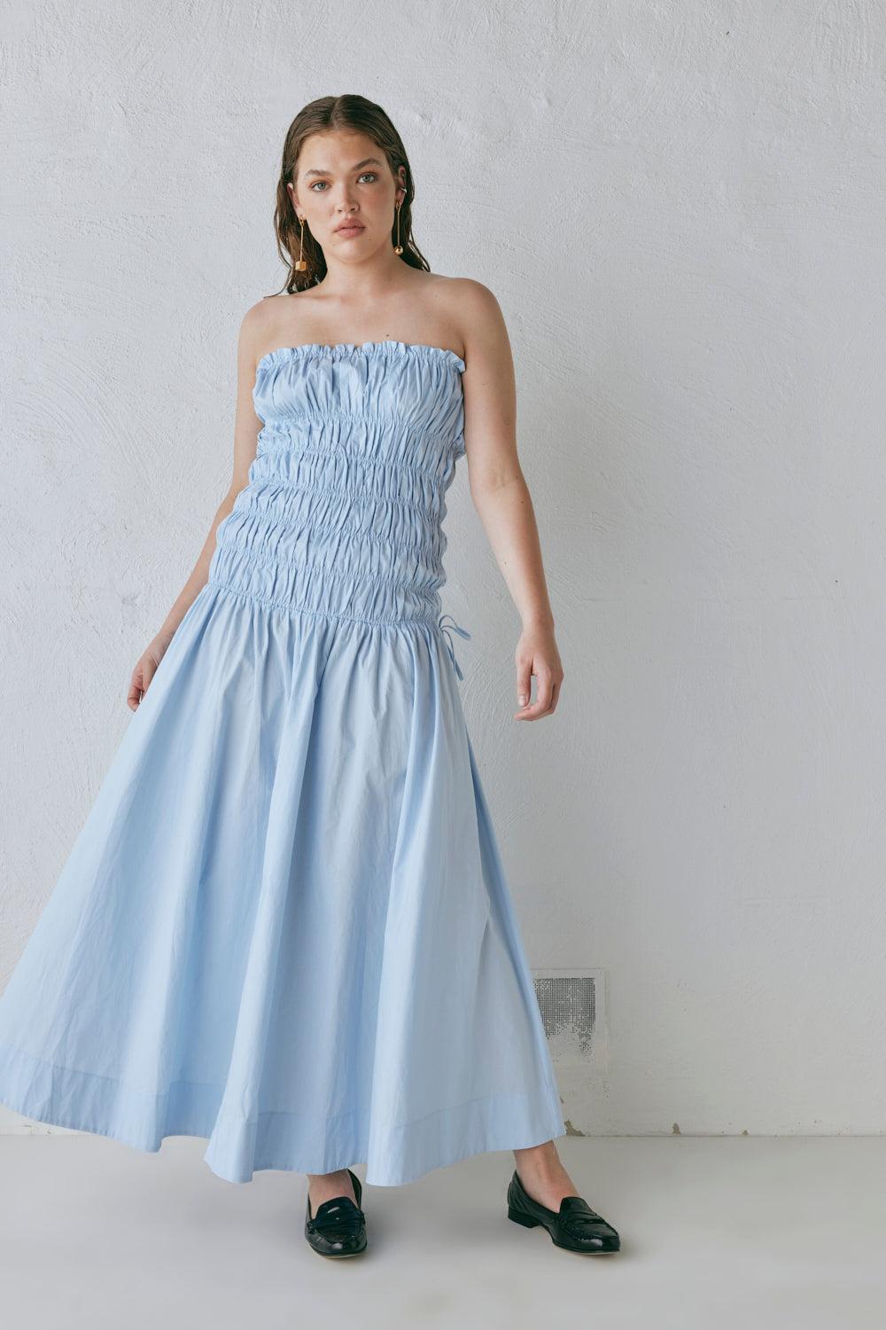Isabel Maxi Dress Sky Product Image