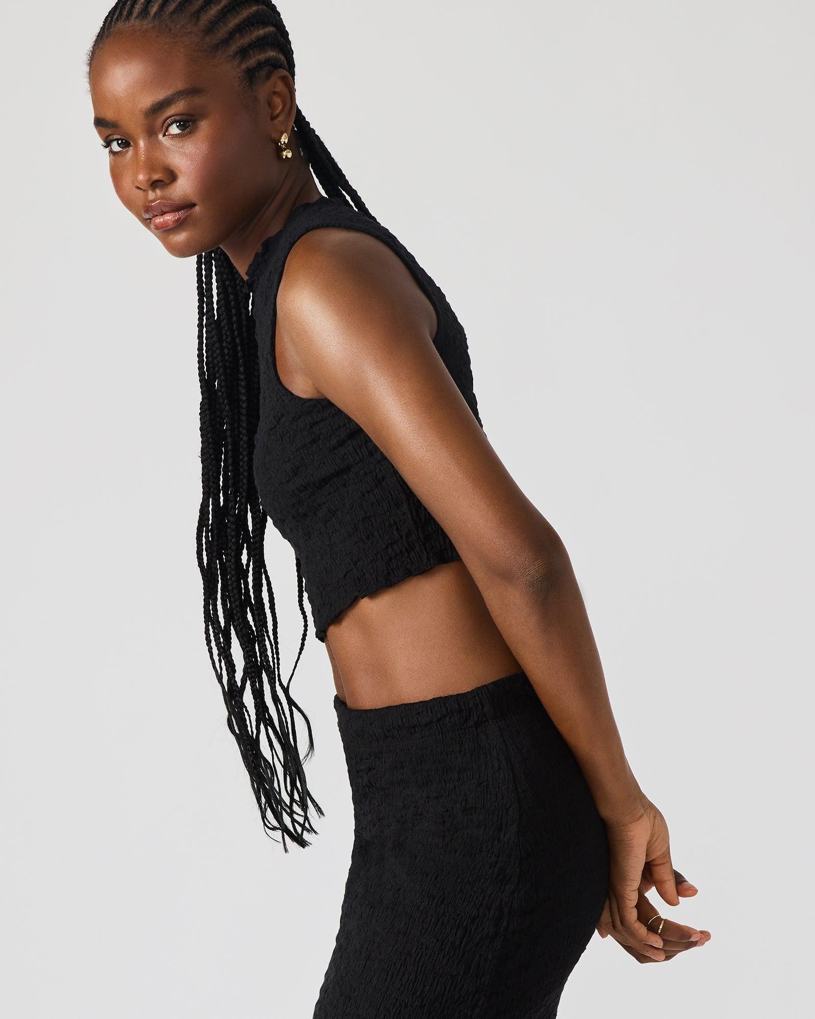 SEASIDE MAXI SKIRT SET BLACK Female Product Image