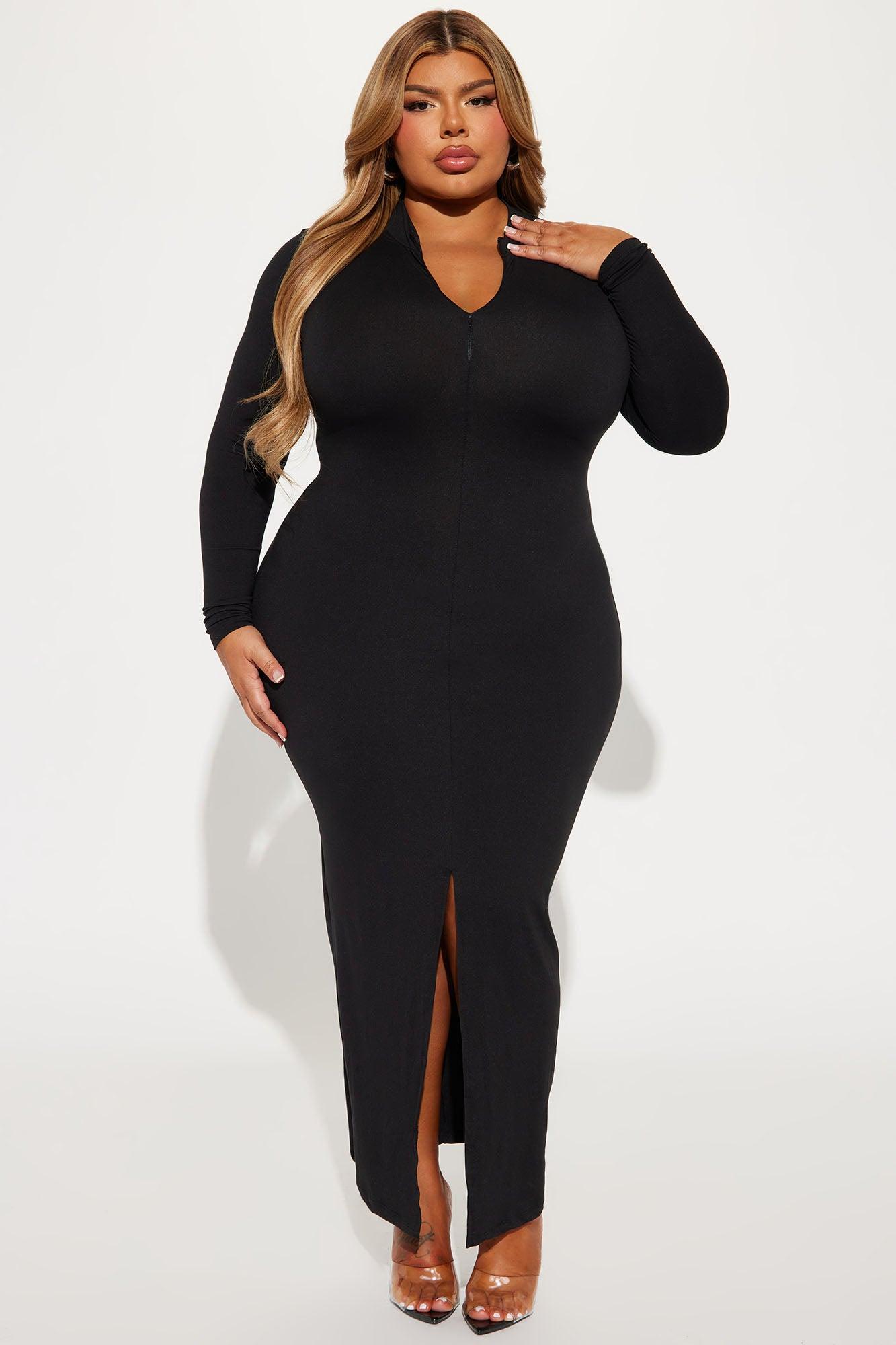 Zaria Maxi Dress - Black Product Image